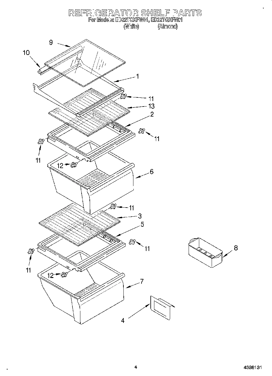 03 - REFRIGERATOR SHELF