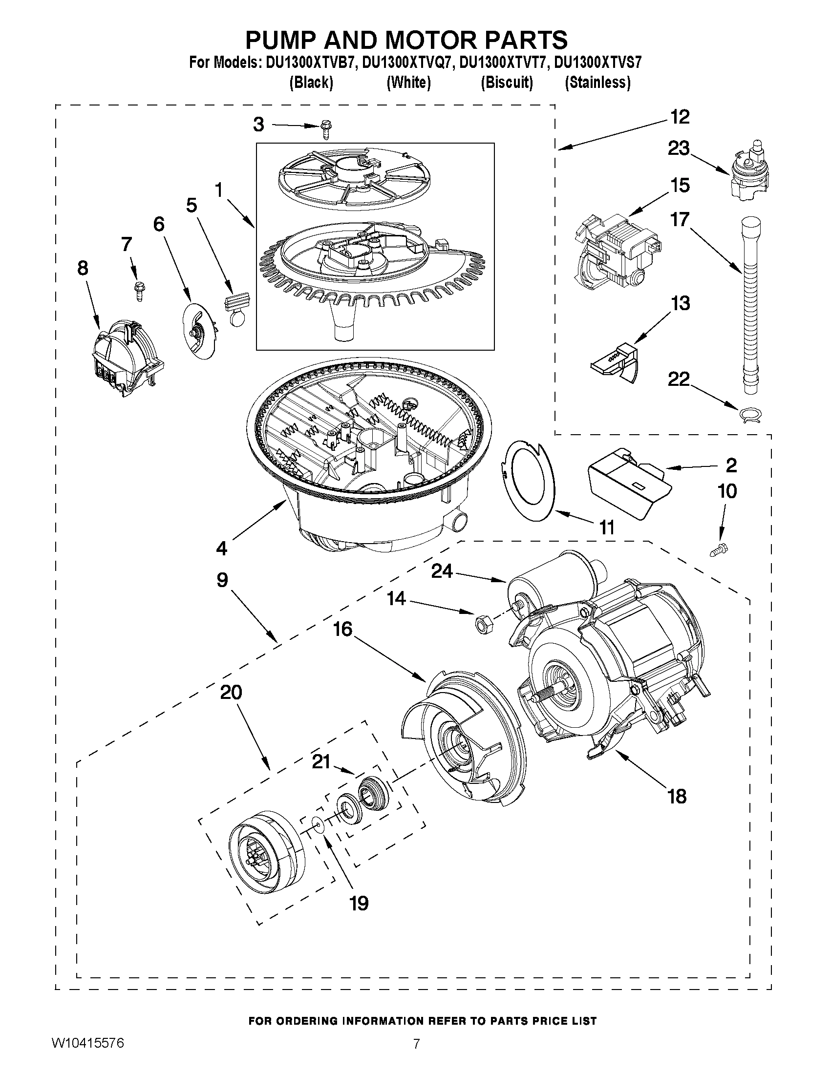 06 - PUMP AND MOTOR PARTS