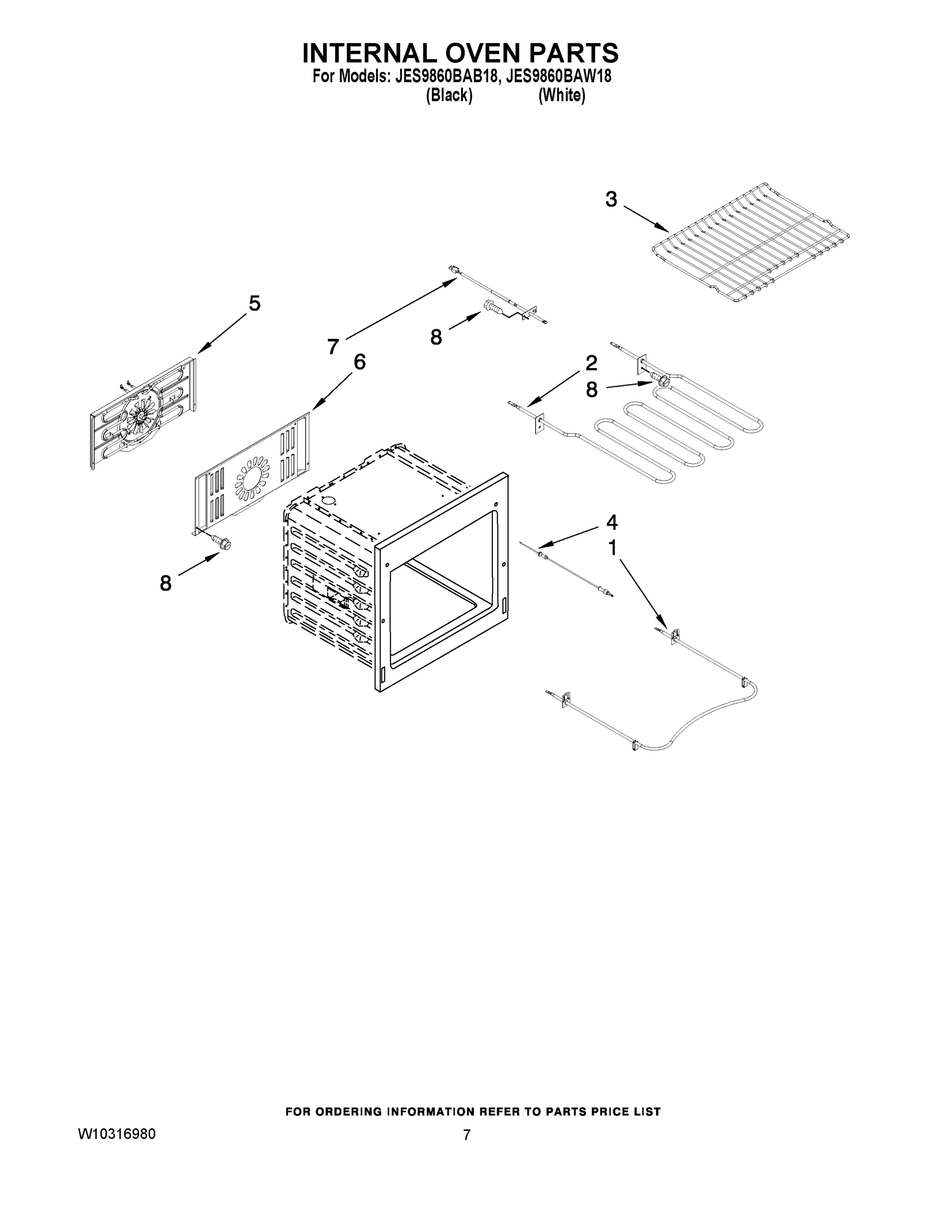 05 - INTERNAL OVEN PARTS