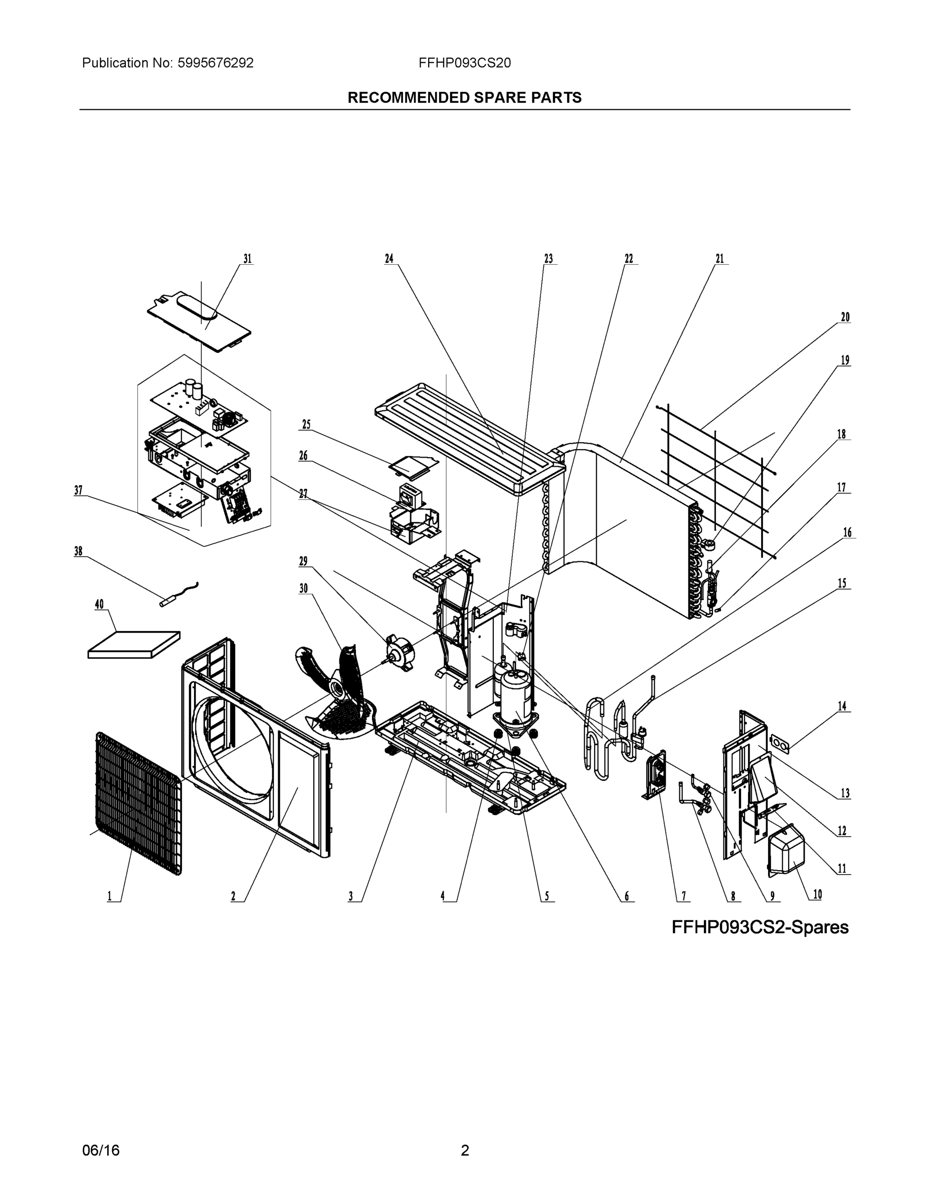 02 - RECOMMENDED SPARE PARTS