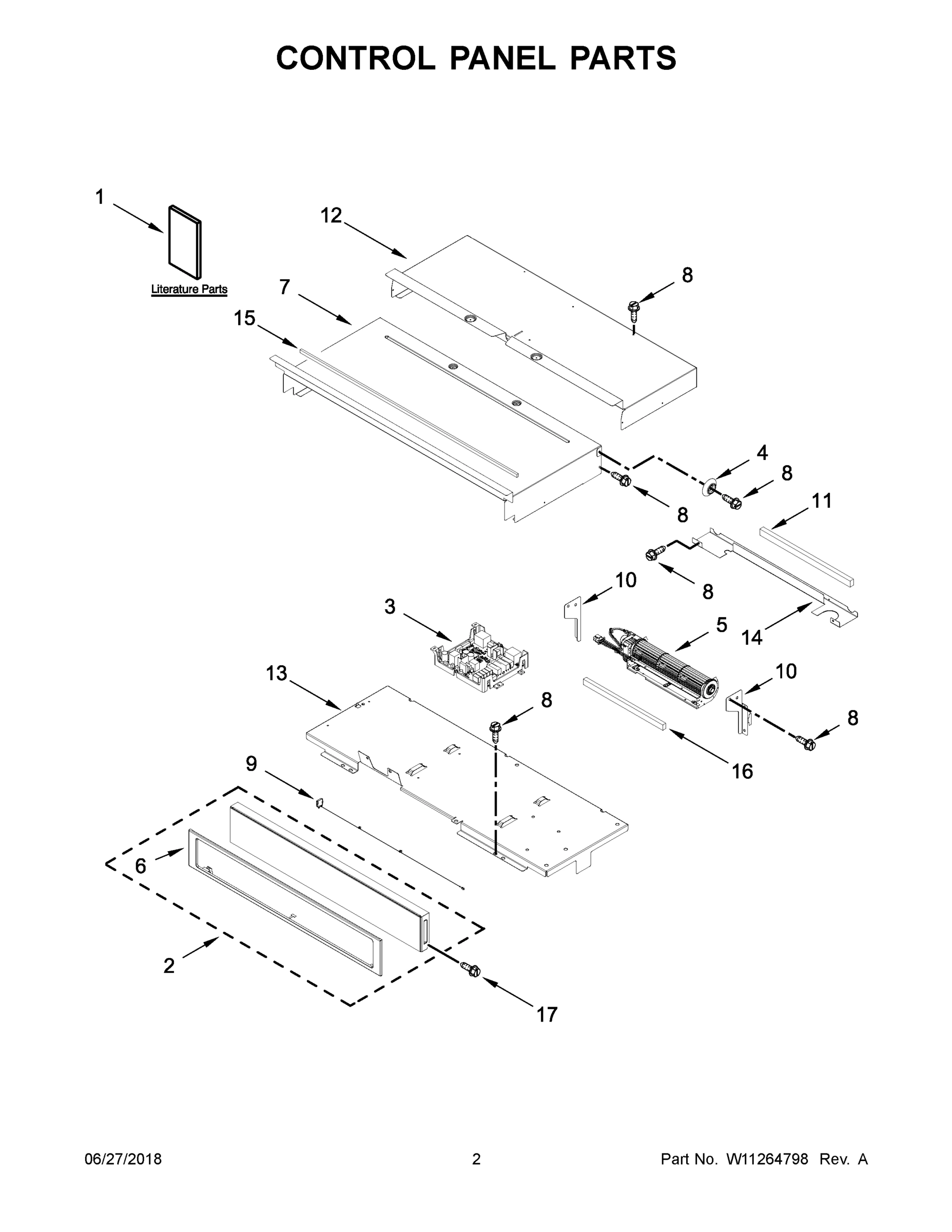 02 - CONTROL PANEL PARTS