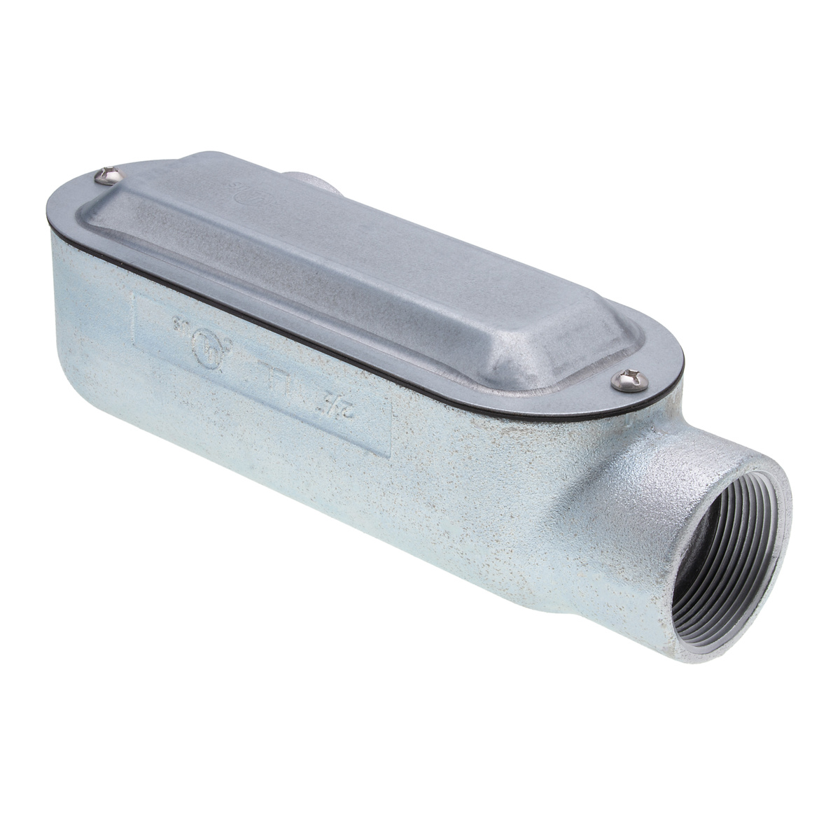 Type LL Rigid Conduit Body With Cover And Gasket 2-1/2", Malleable Iron ...