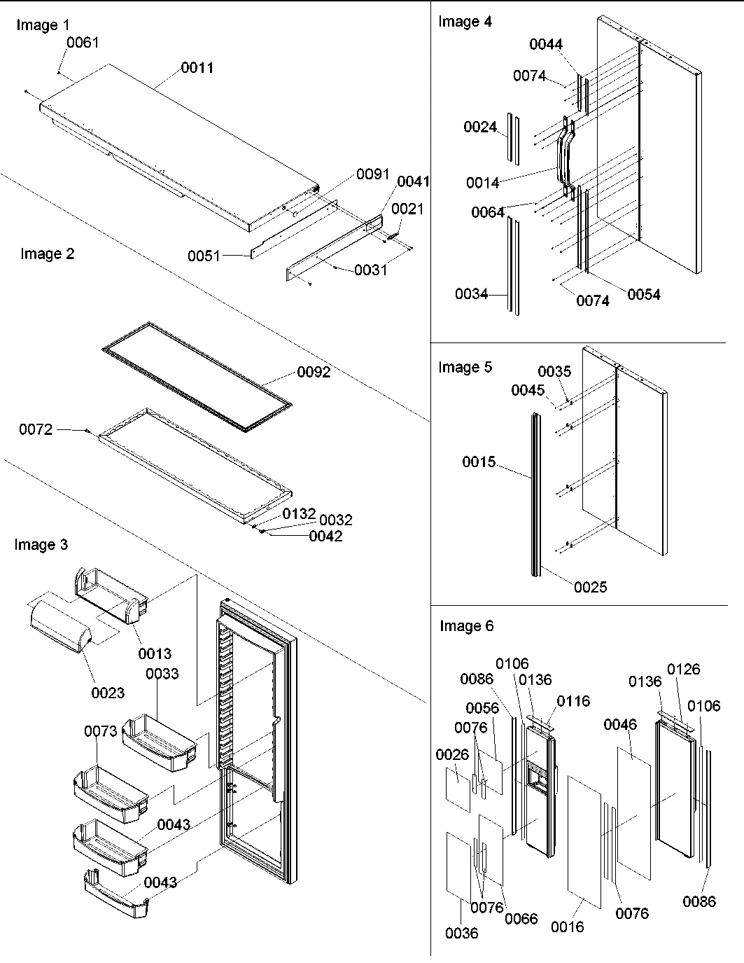 12 - REFRIGERATOR DOOR TRIM