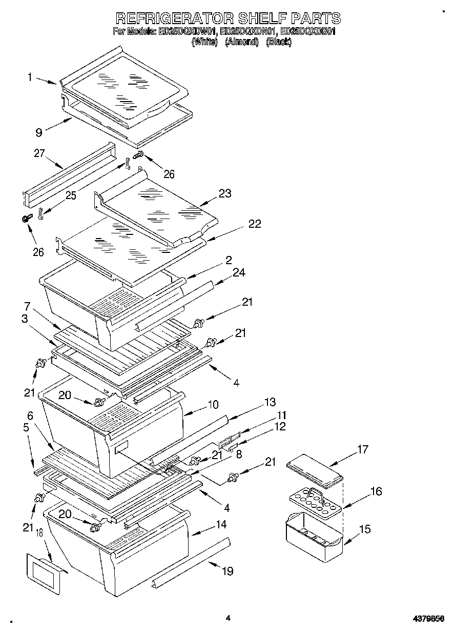 03 - REFRIGERATOR SHELF