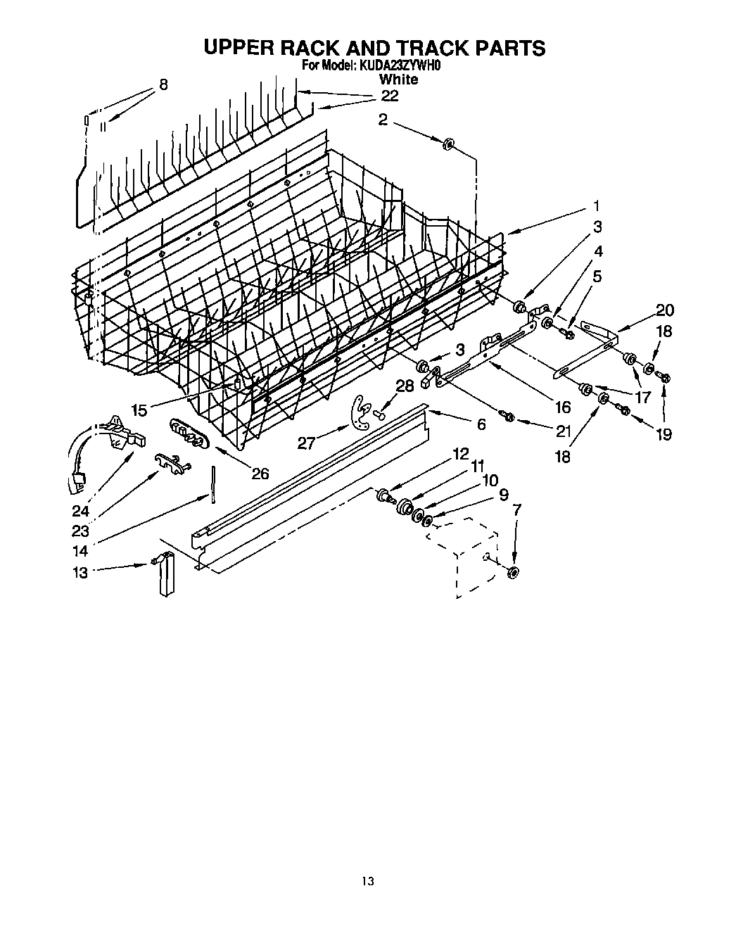 10 - UPPER RACK AND TRACK