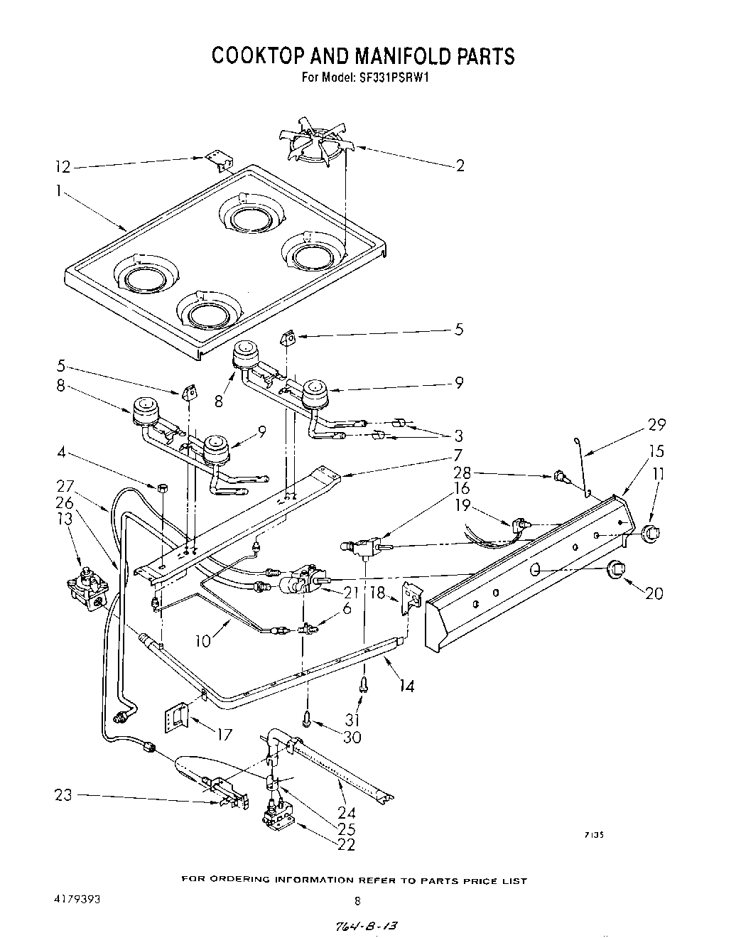 06 - COOKTOP AND MANIFOLD , LITERATURE AND OPTIONAL