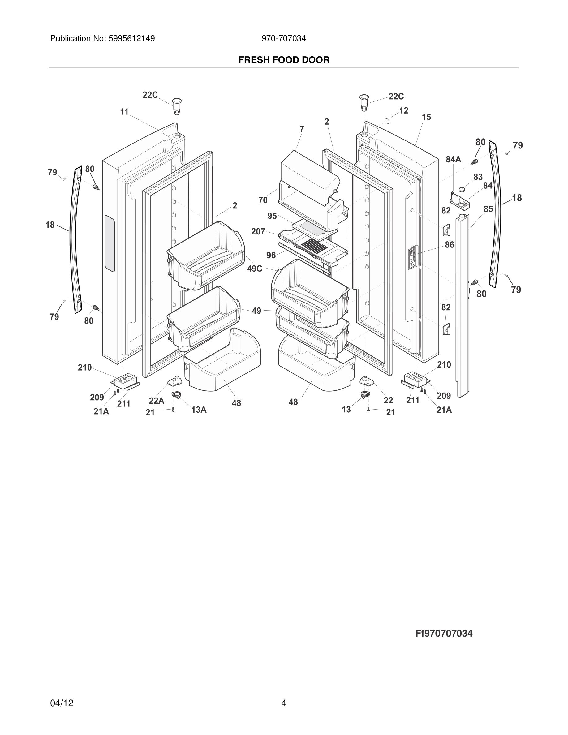 05 - FRESH FOOD DOOR