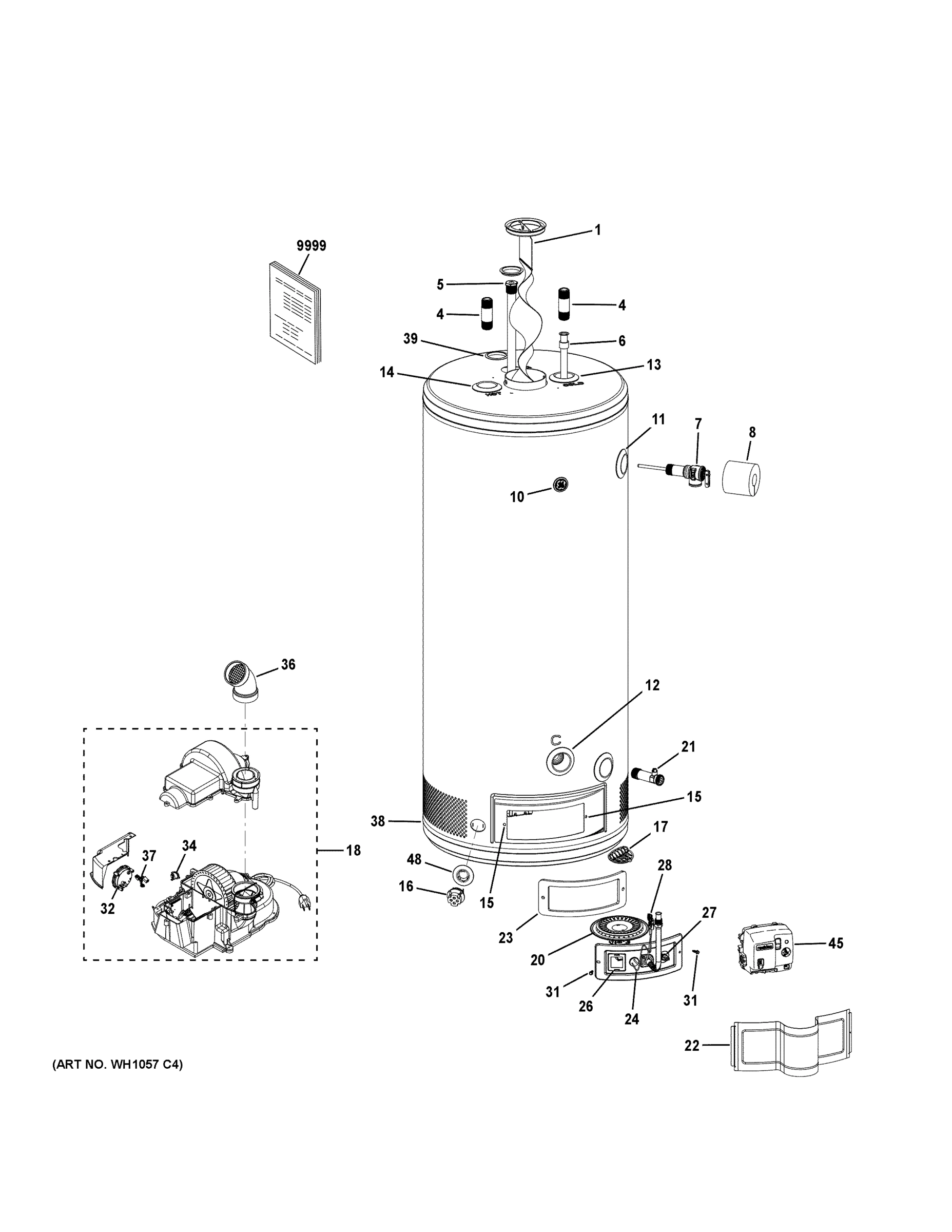 WATER HEATER ASSEMBLY