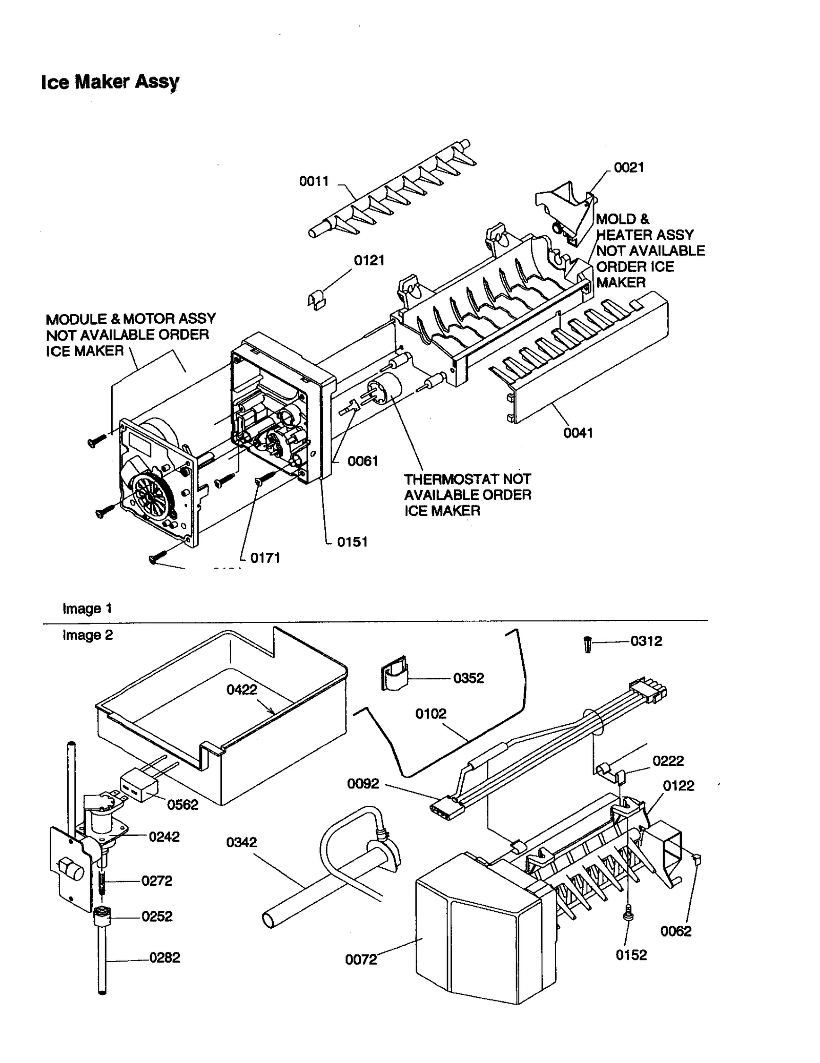 ICE MAKER ASSEMBLY