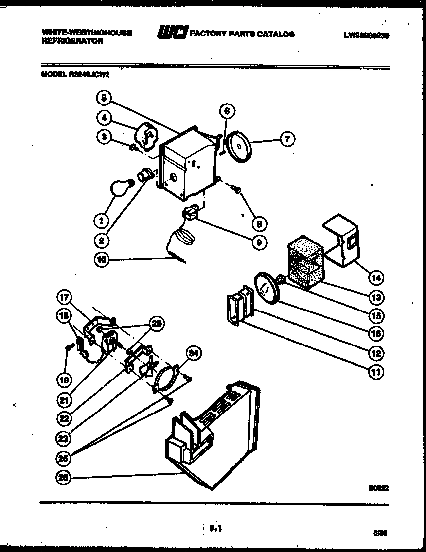 06 - REFRIGERATOR CONTROL ASSEMBLY, DAMP