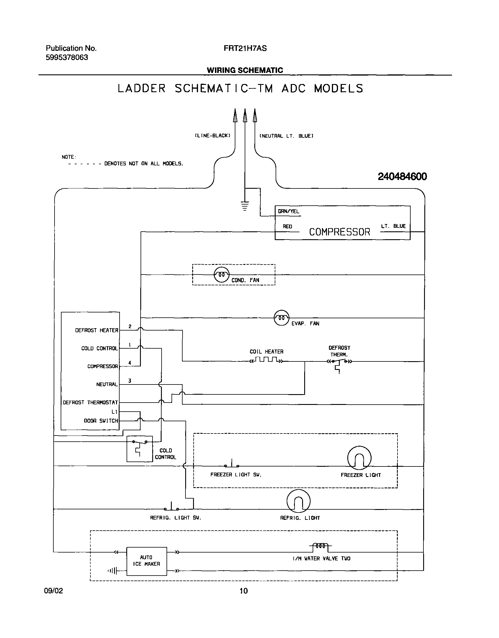 10 - WIRING SCHEMATIC