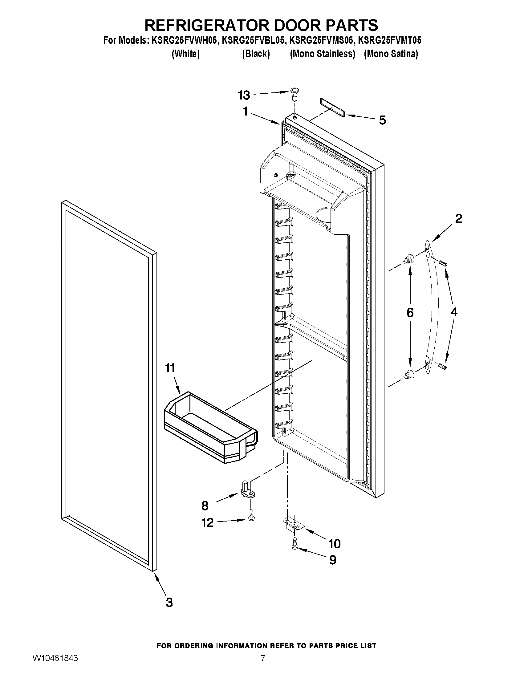 05 - REFRIGERATOR DOOR PARTS