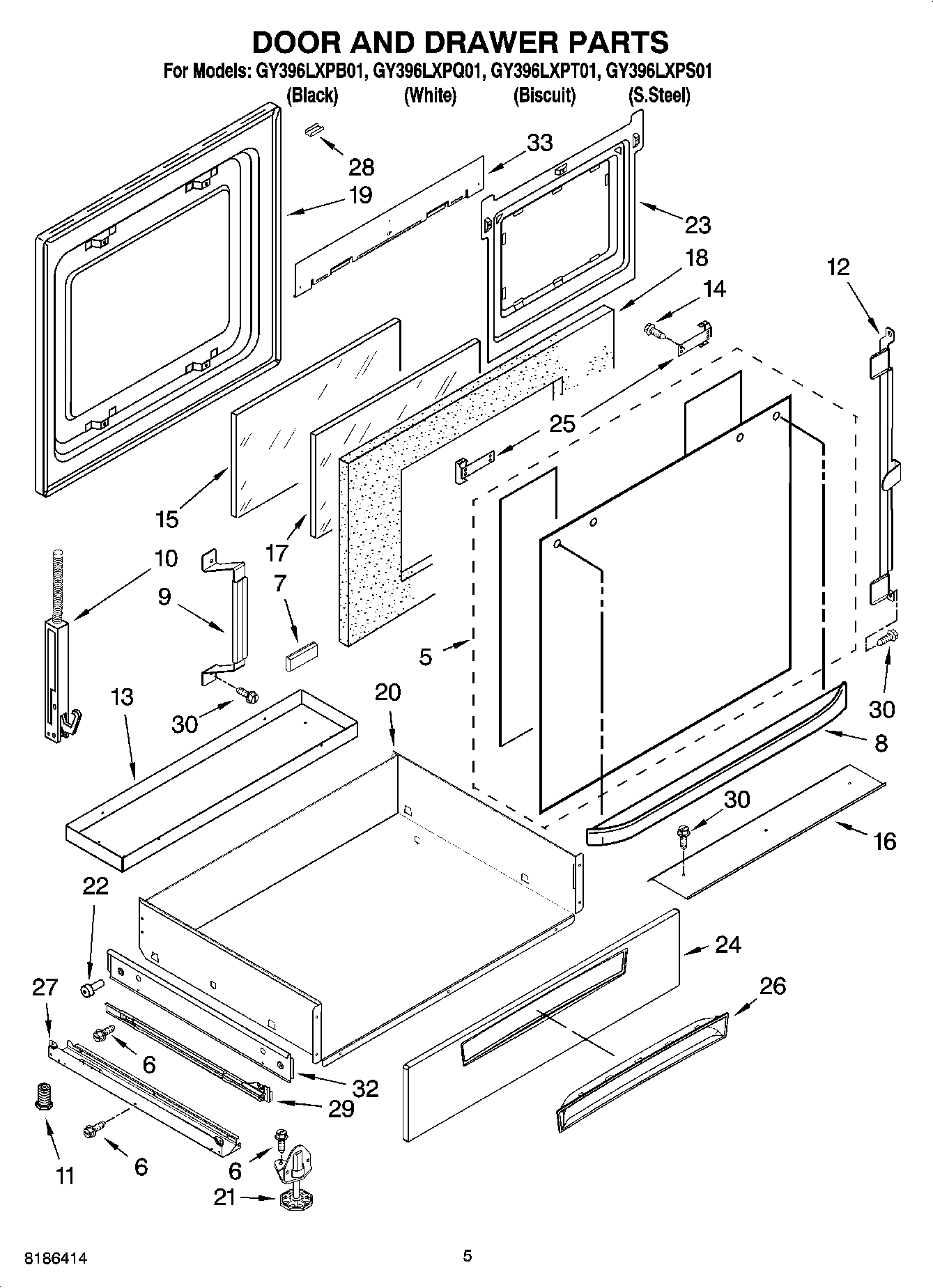 04 - DOOR AND DRAWER PARTS