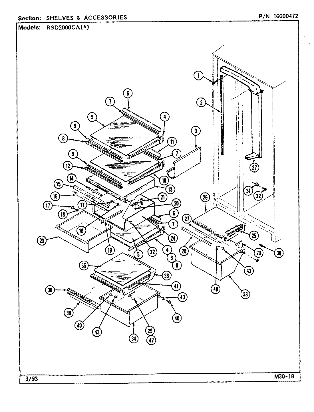 07 - SHELVES & ACCESSORIES