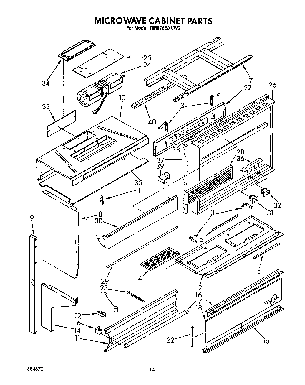 09 - MICROWAVE CABINET