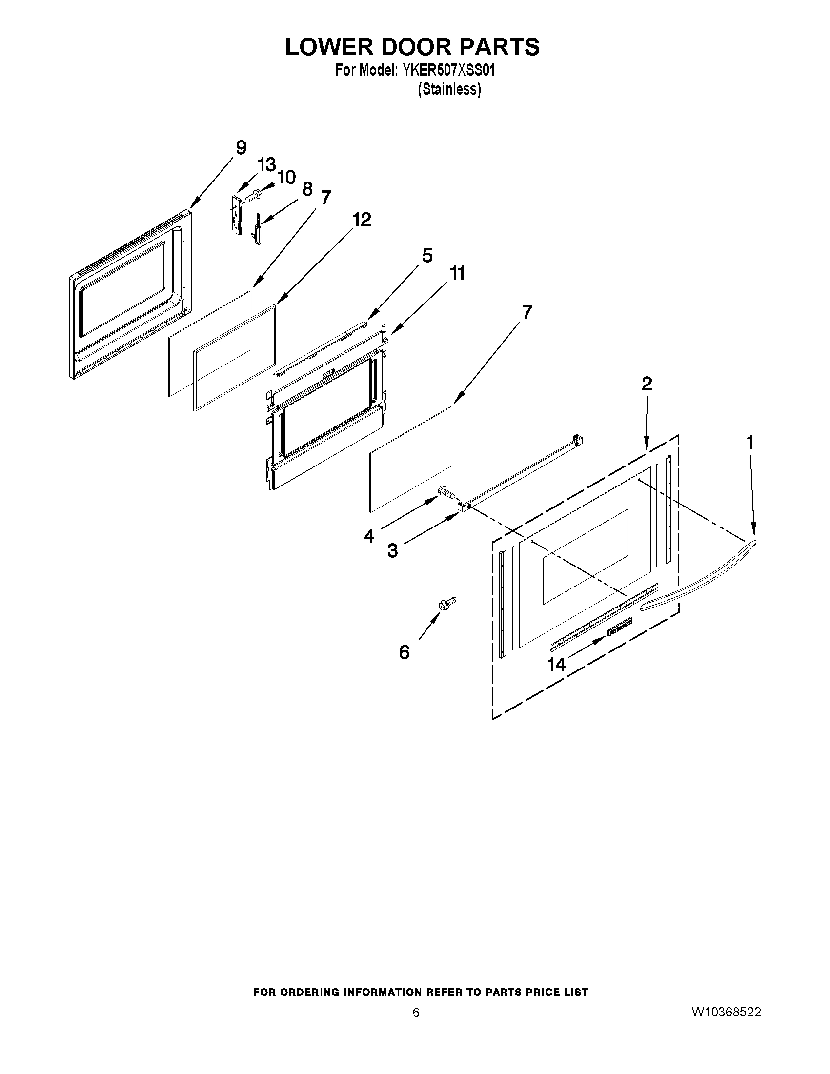 05 - LOWER DOOR PARTS