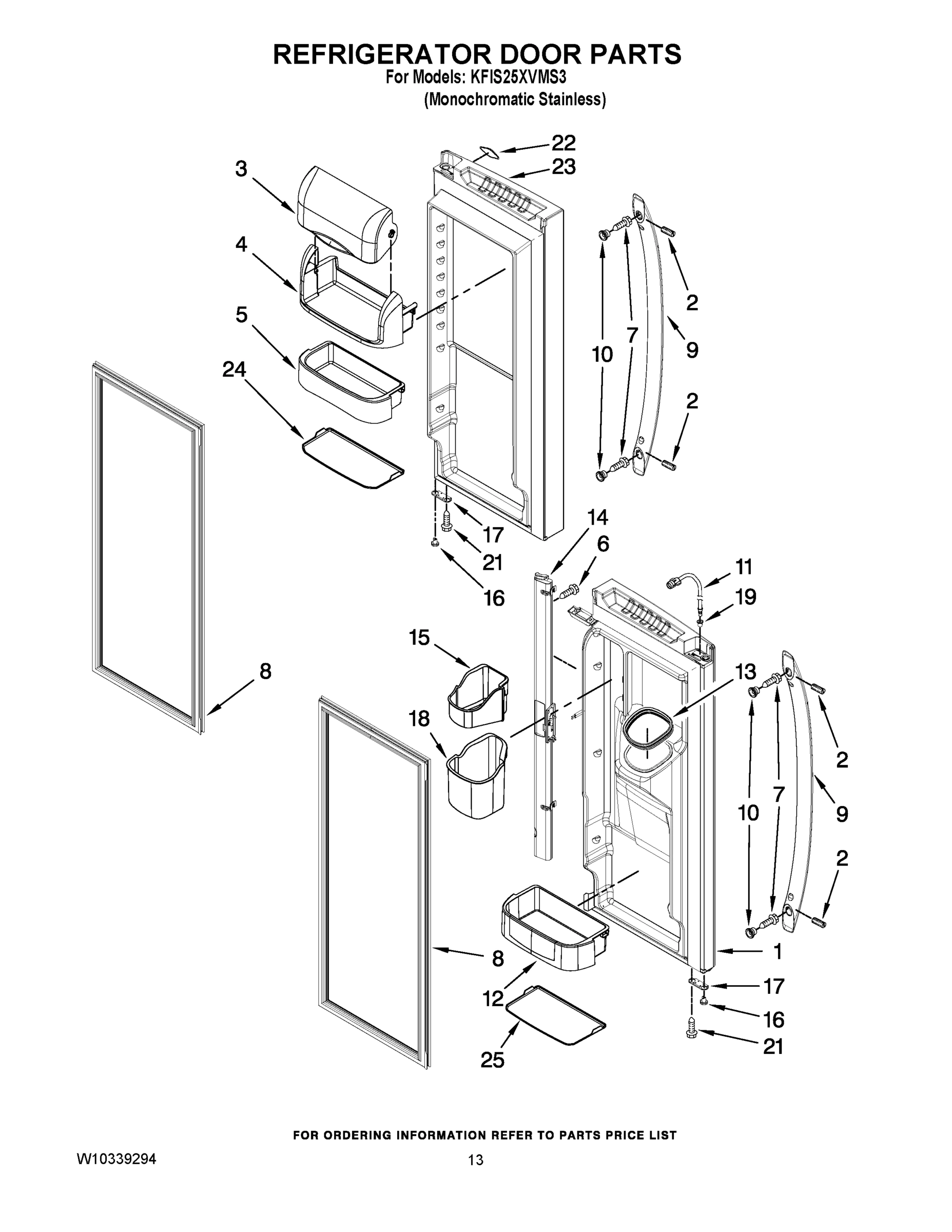 08 - REFRIGERATOR DOOR PARTS