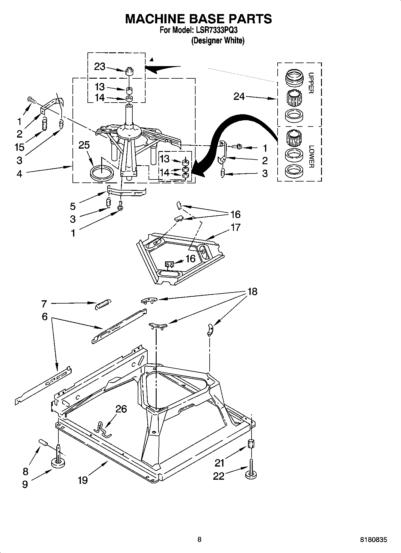 05 - MACHINE BASE PARTS