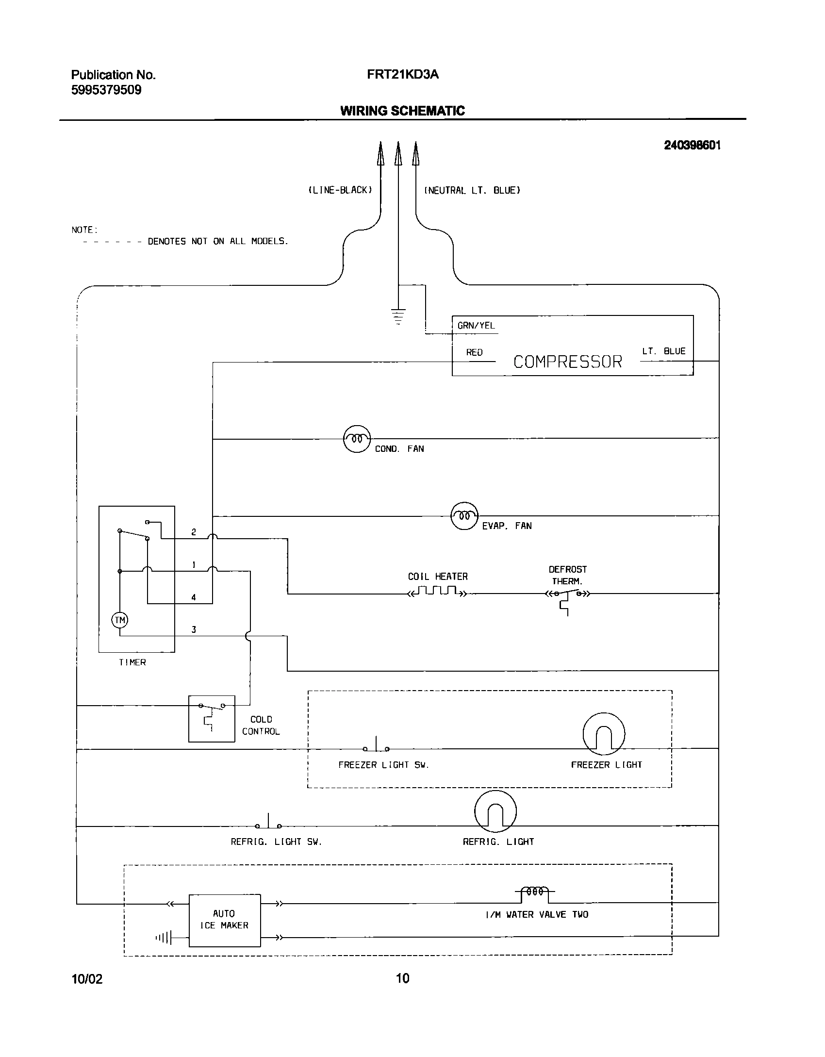 10 - WIRING SCHEMATIC