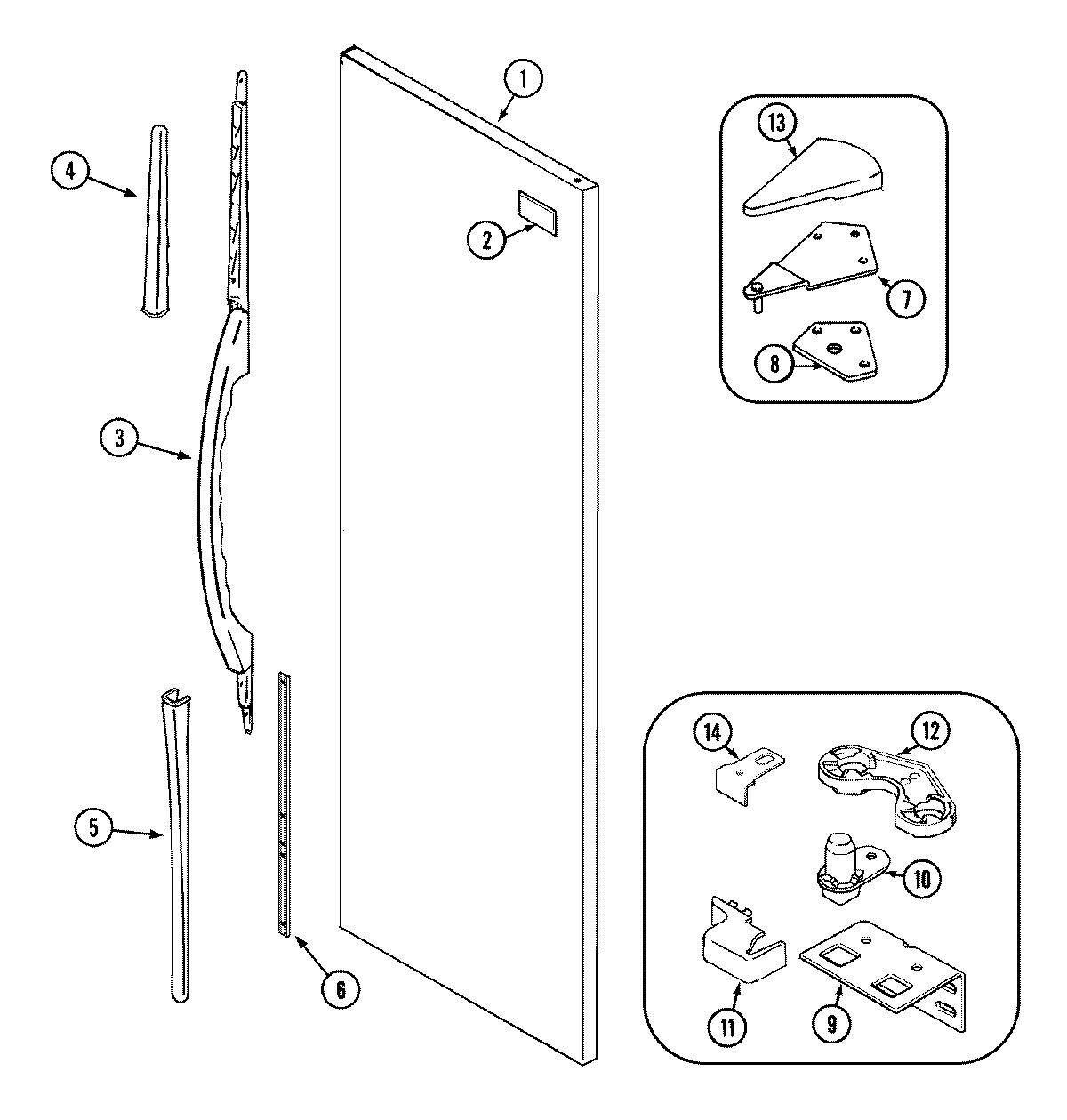 08 - FRESH FOOD OUTER DOOR