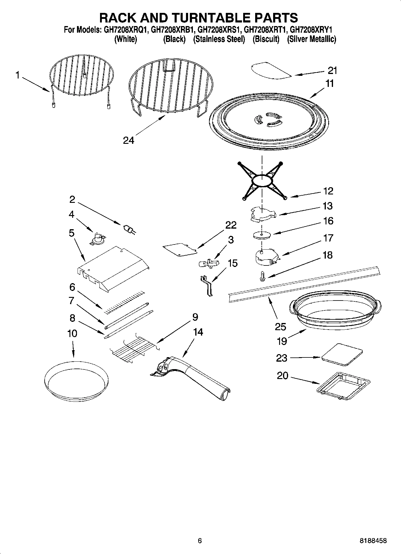 05 - RACK AND TURNTABLE PARTS