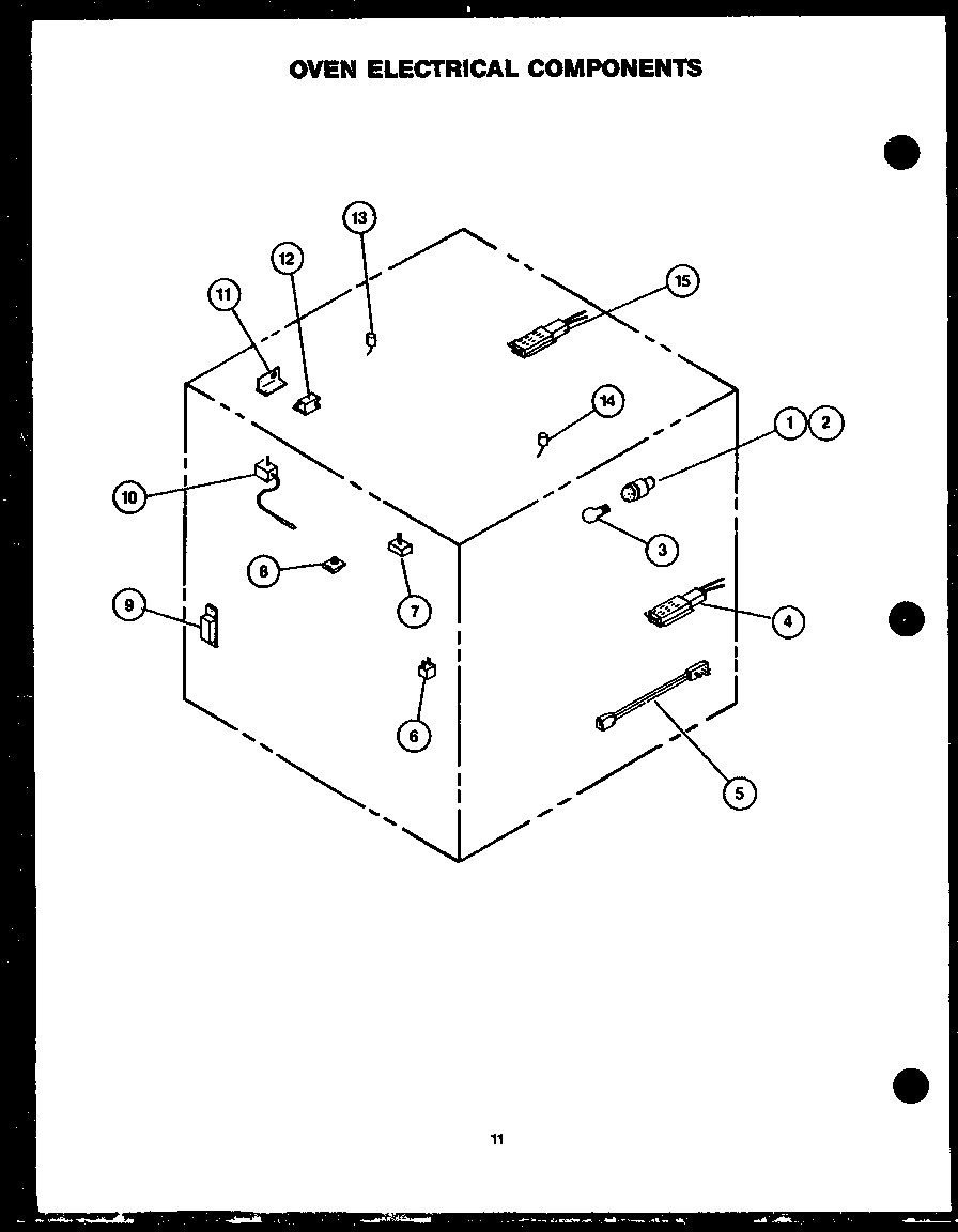 05 - OVEN ELECTRICAL COMPONENTS