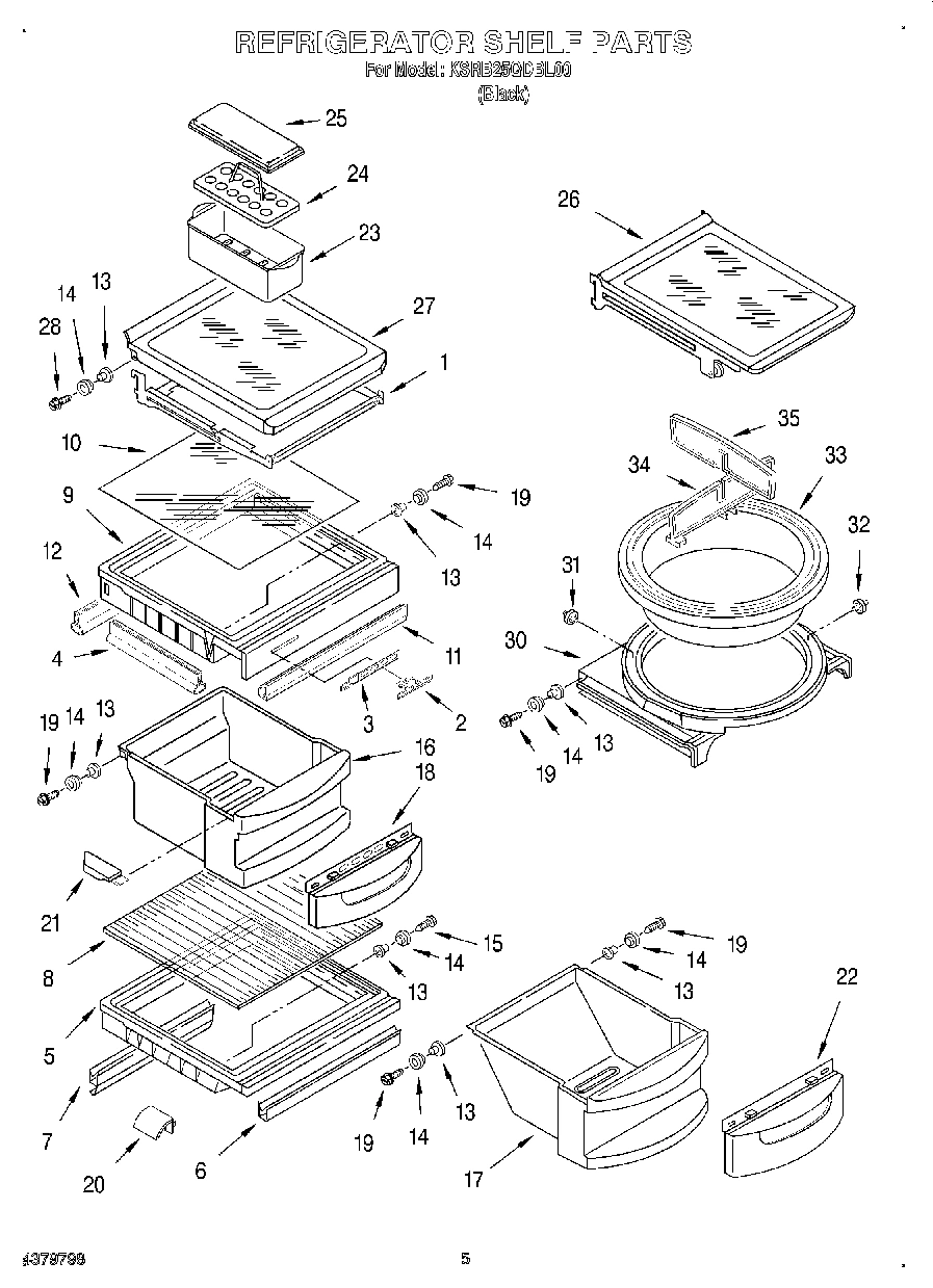 04 - REFRIGERATOR SHELF