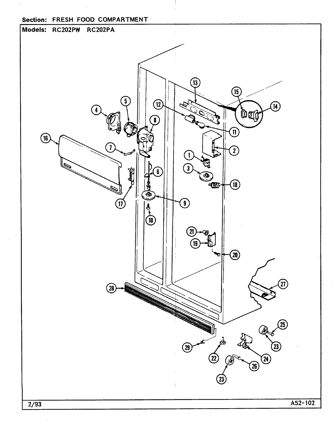 02 - FRESH FOOD COMPARTMENT