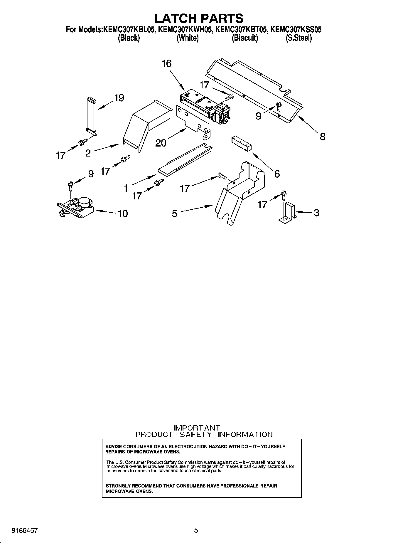04 - LATCH PARTS