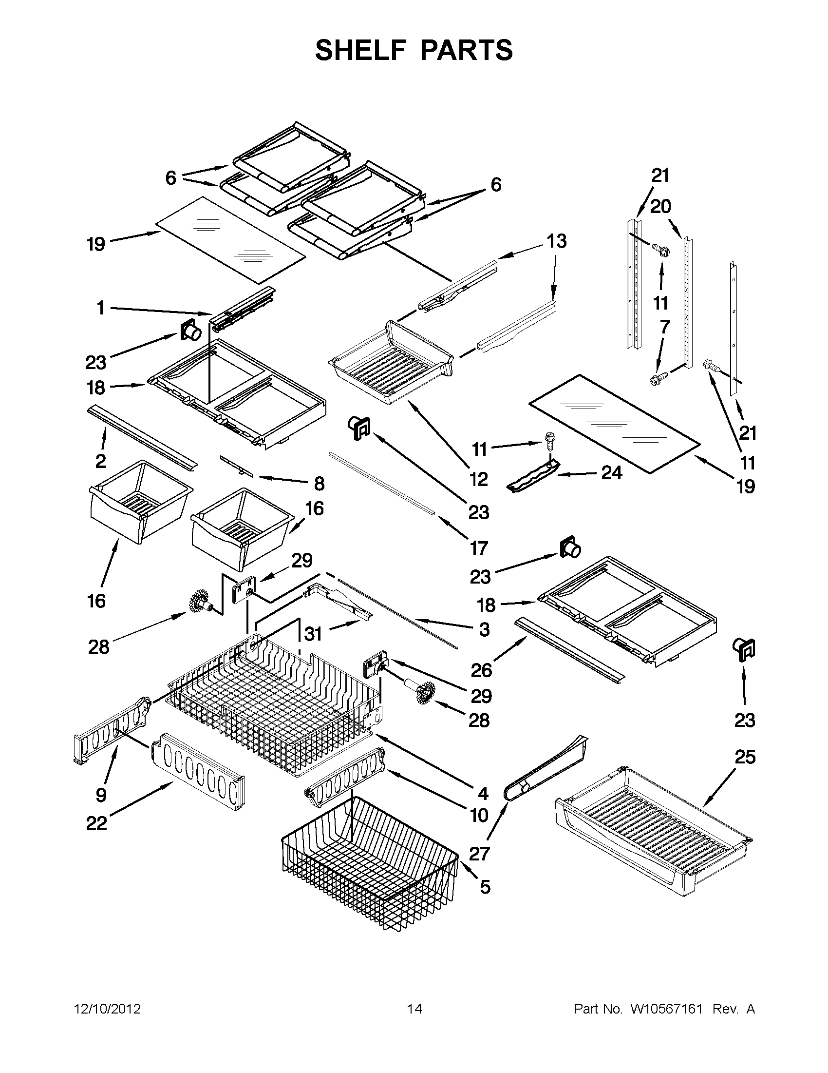 07 - SHELF PARTS