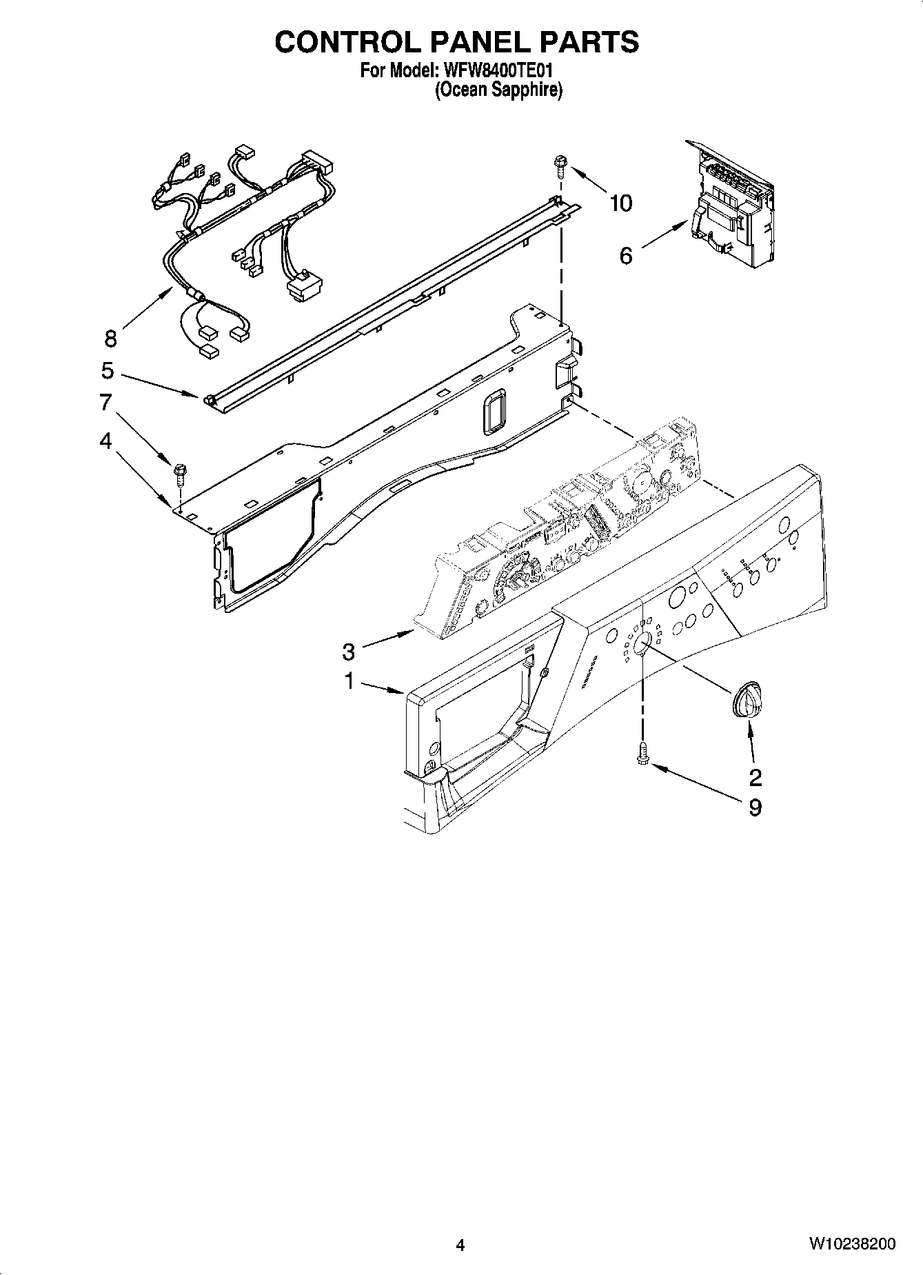 03 - CONTROL PANEL PARTS