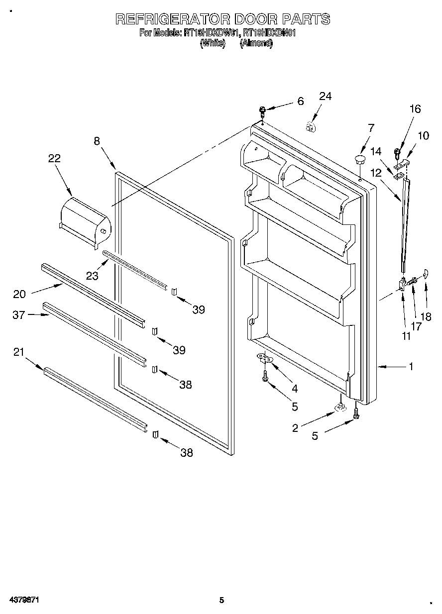 04 - REFRIGERATOR DOOR
