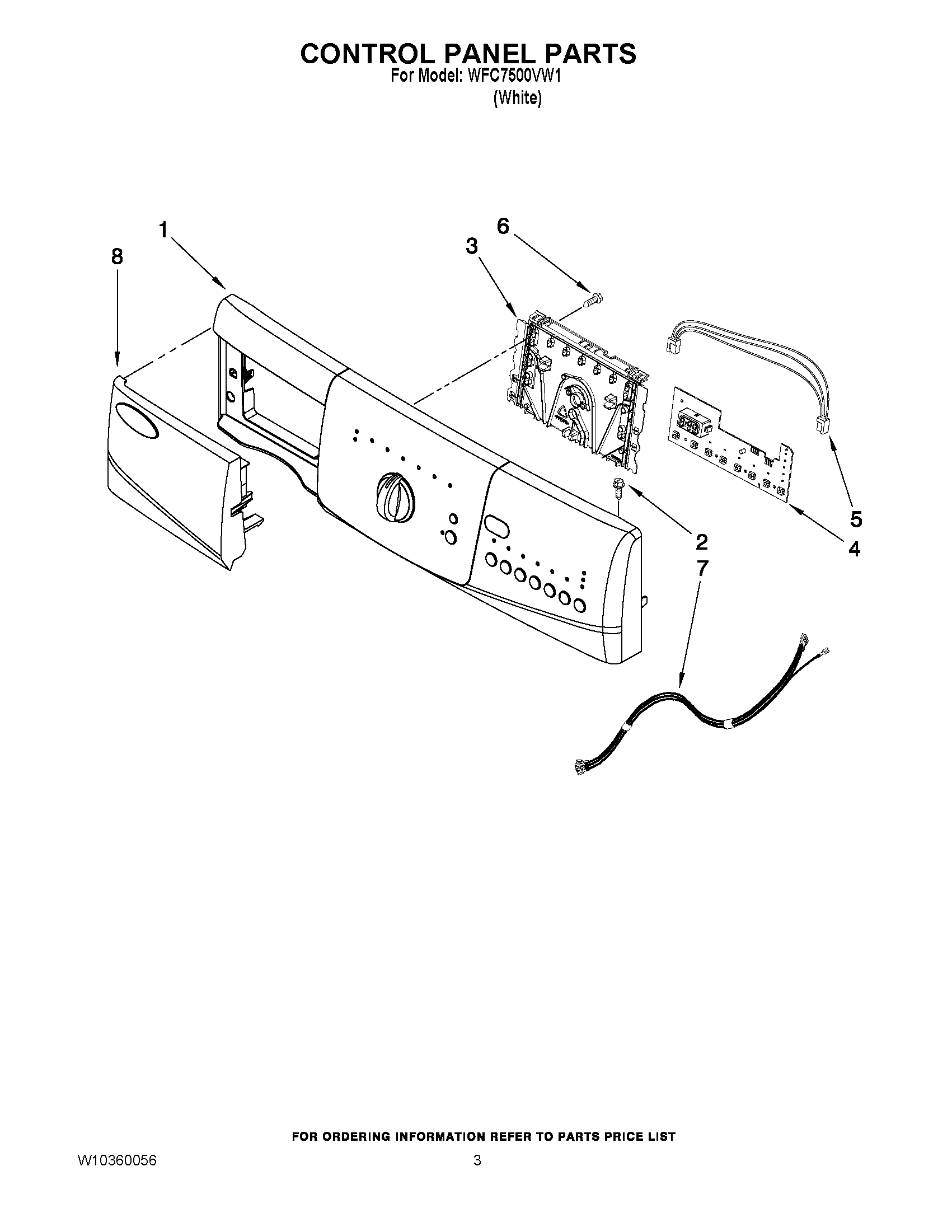 02 - CONTROL PANEL PARTS