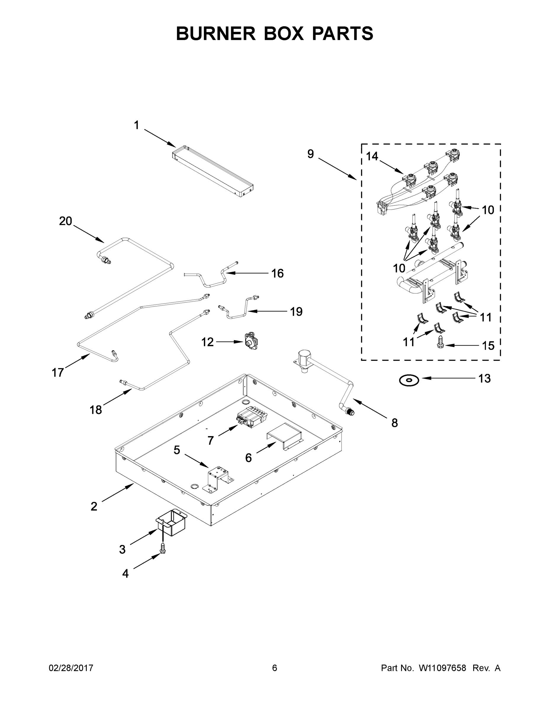 04 - BURNER BOX PARTS