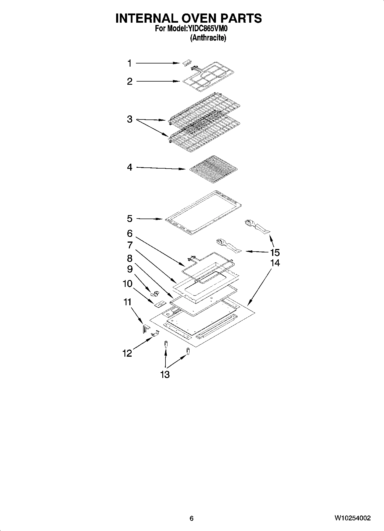 05 - INTERNAL OVEN PARTS