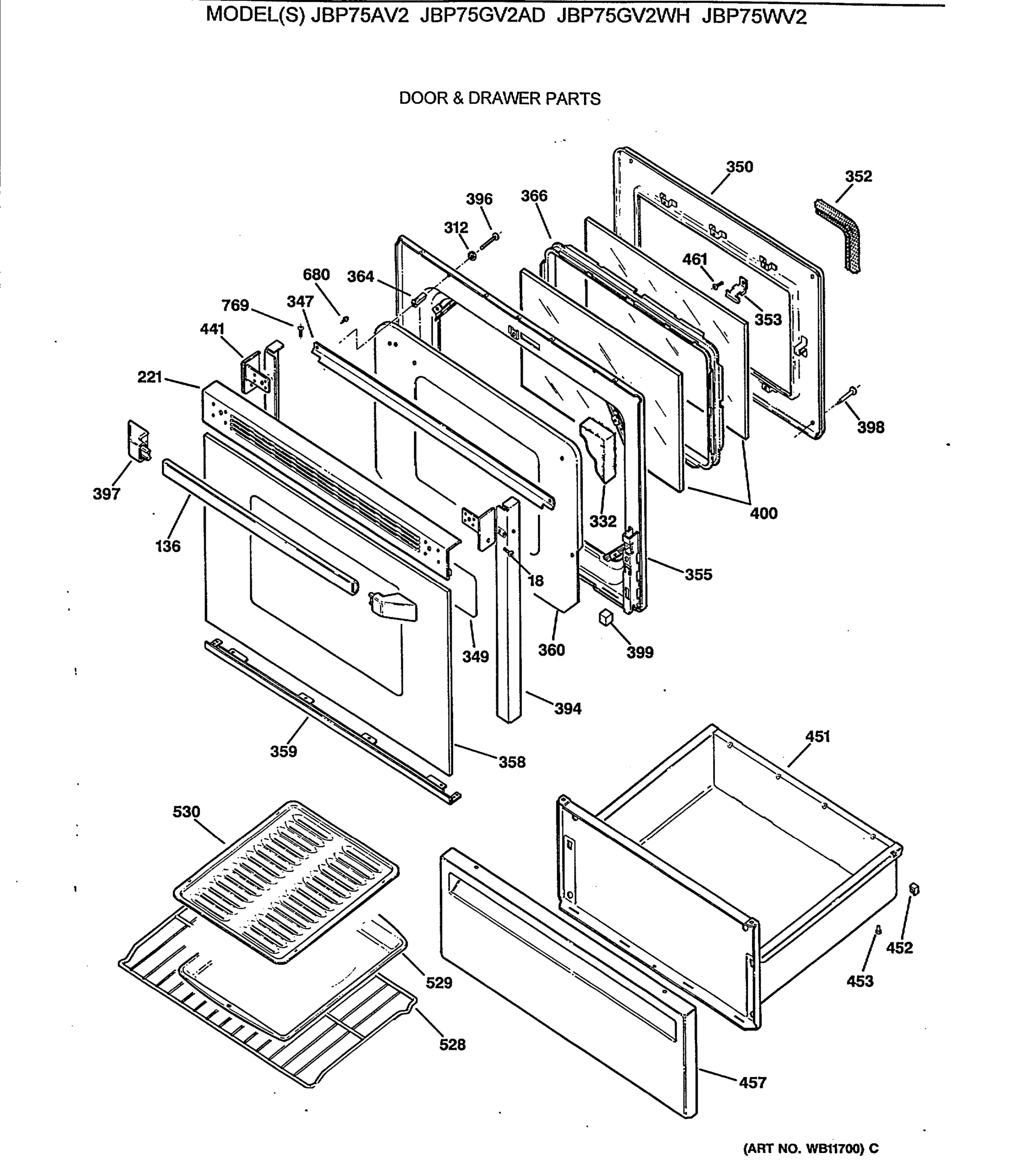 DOOR & DRAWER PARTS