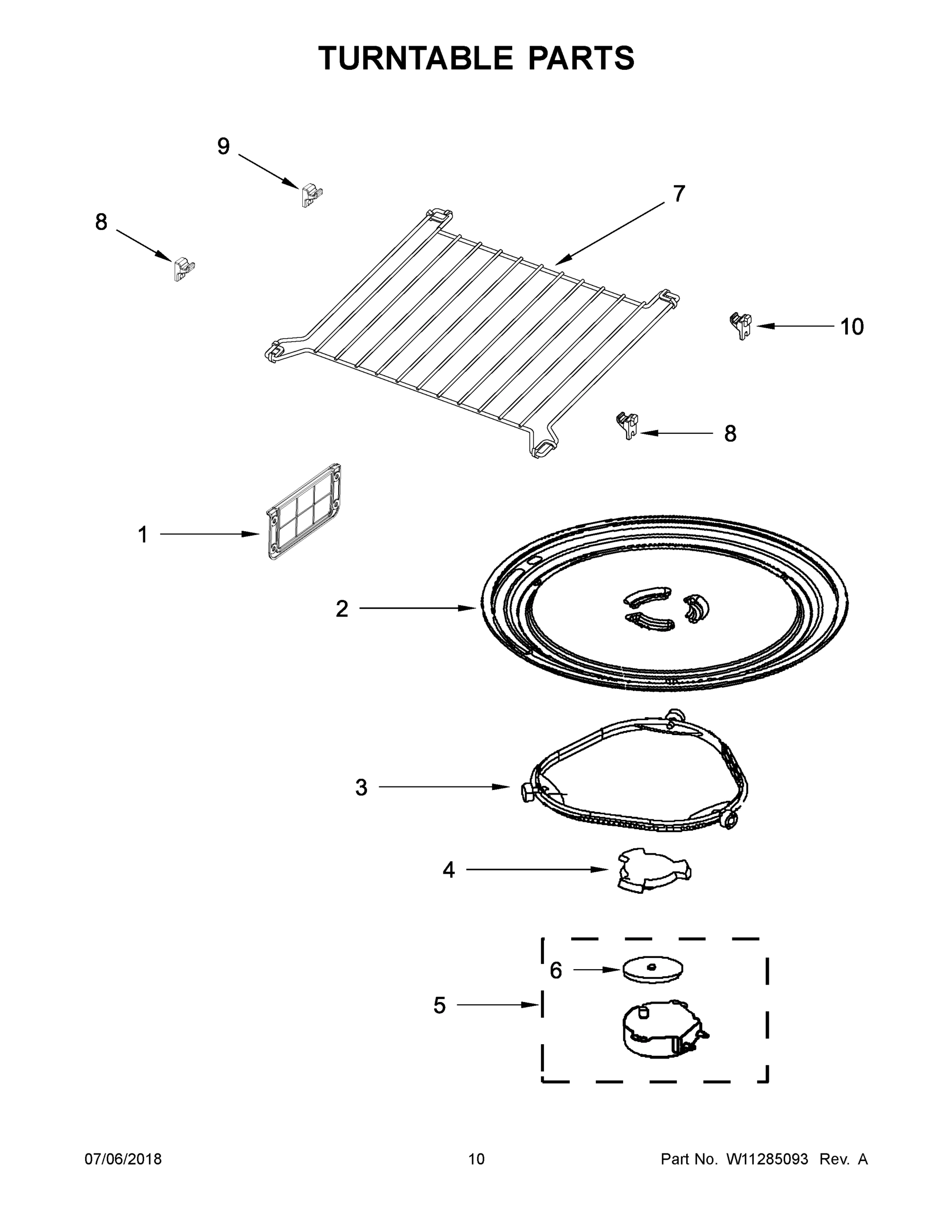 06 - TURNTABLE PARTS