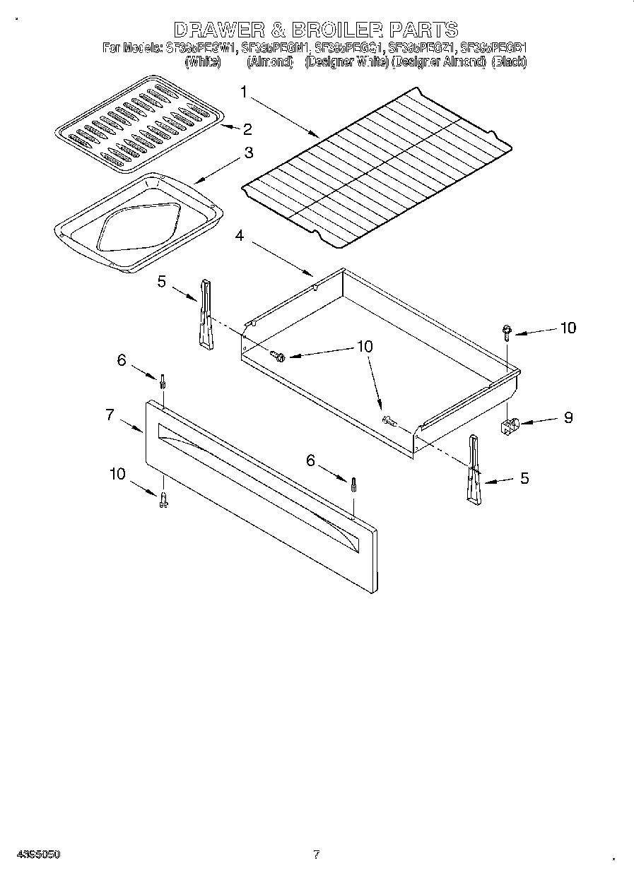 05 - DRAWER AND BROILER