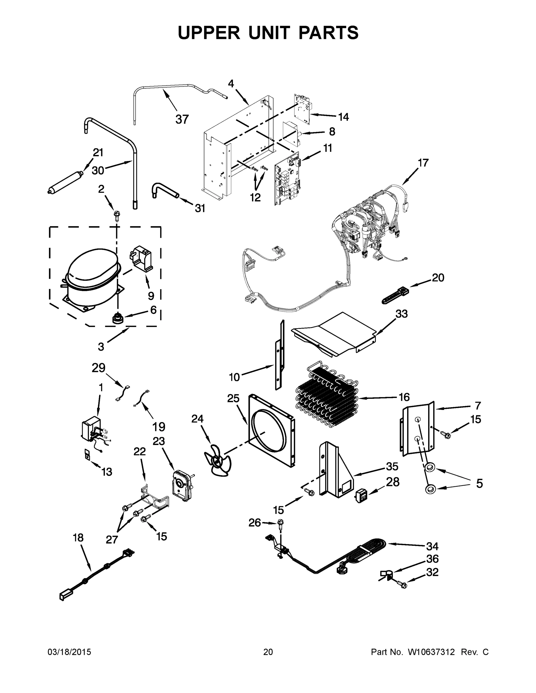 11 - UPPER UNIT PARTS