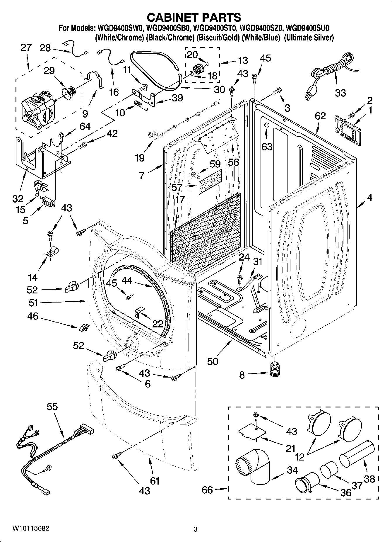 02 - CABINET PARTS