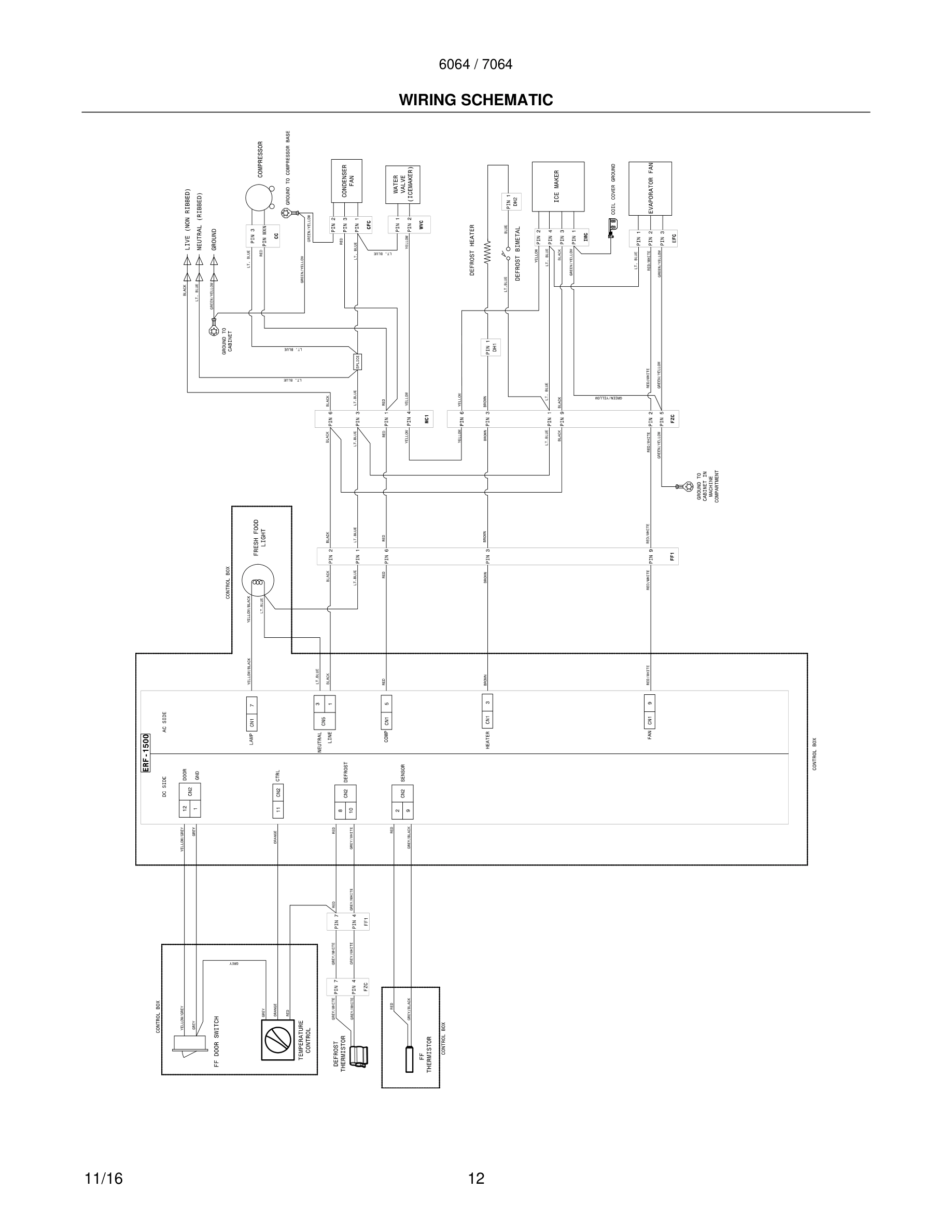 12 - WIRING SCHEMATIC
