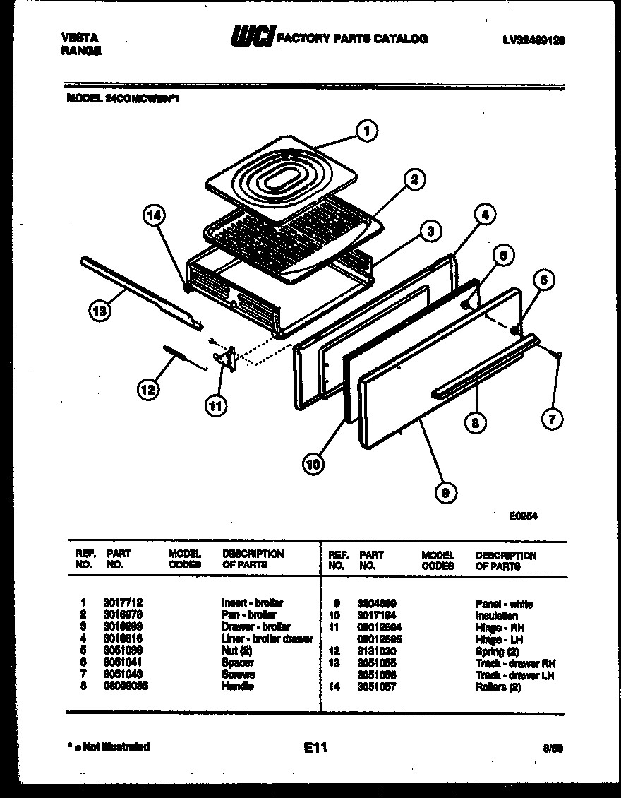 06 - BROILER DRAWER PARTS