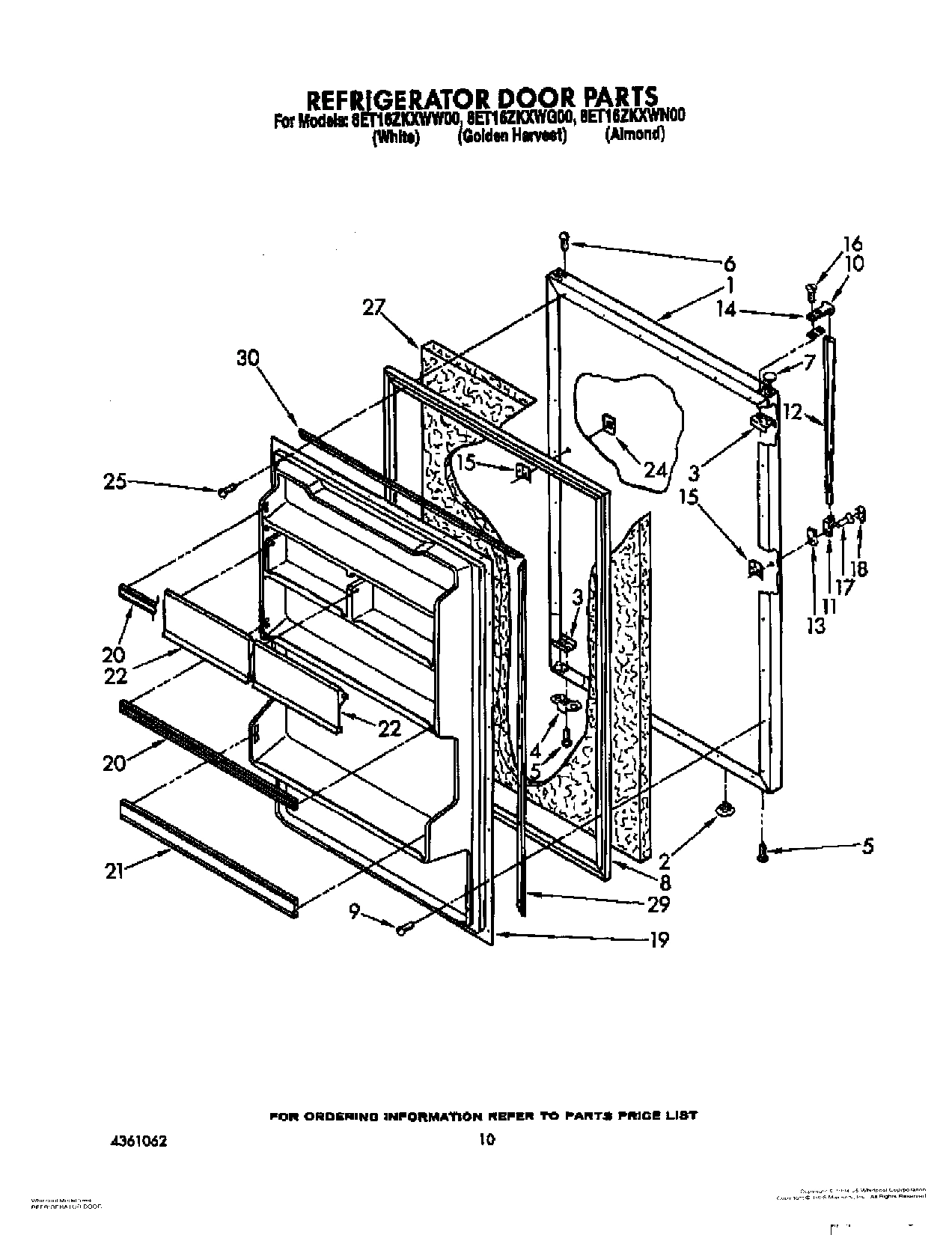 08 - REFRIGERATOR DOOR, LIT/OPTIONAL