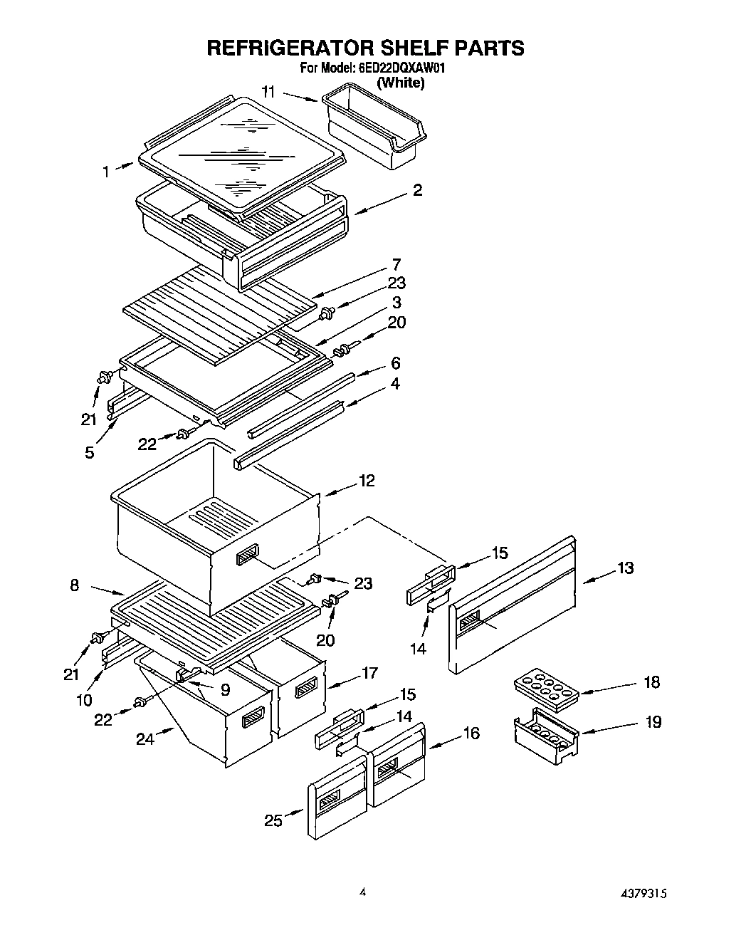 03 - REFRIGERATOR SHELF