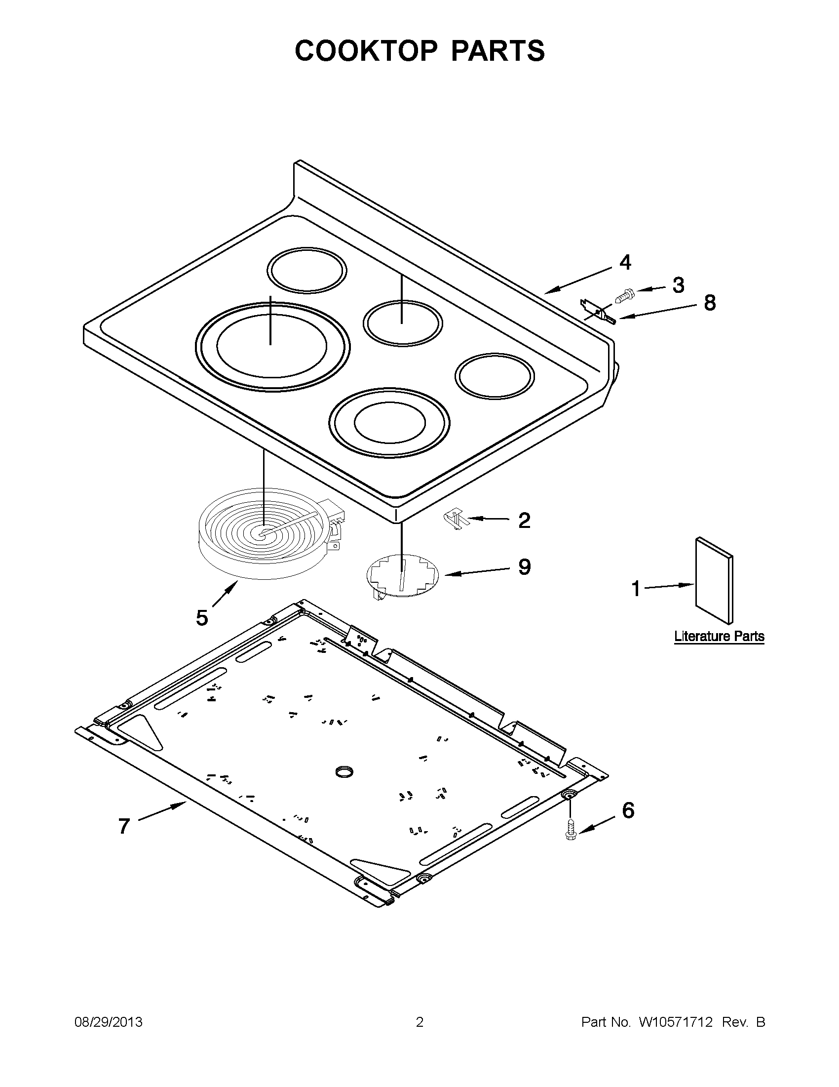 02 - COOKTOP PARTS