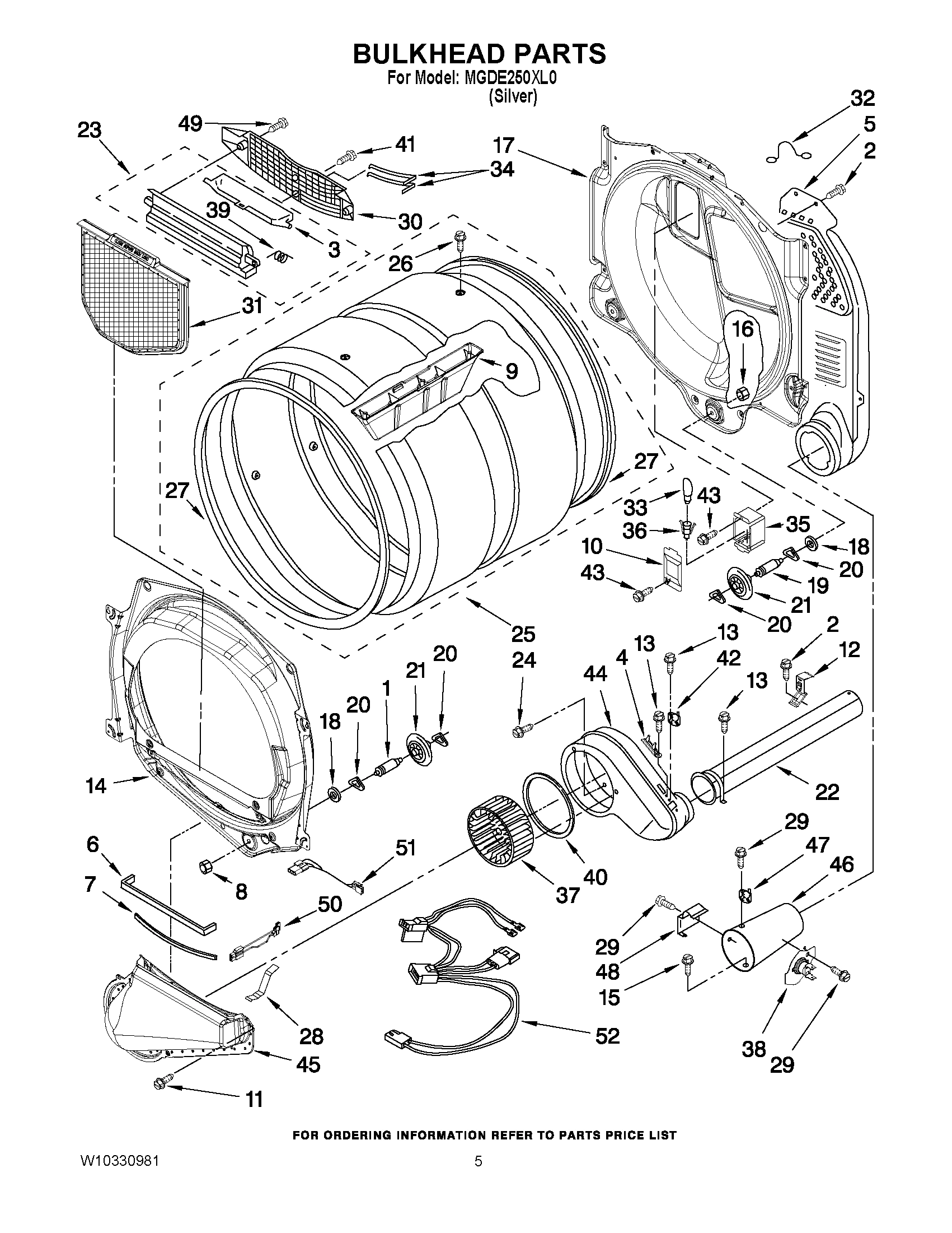 03 - BULKHEAD PARTS