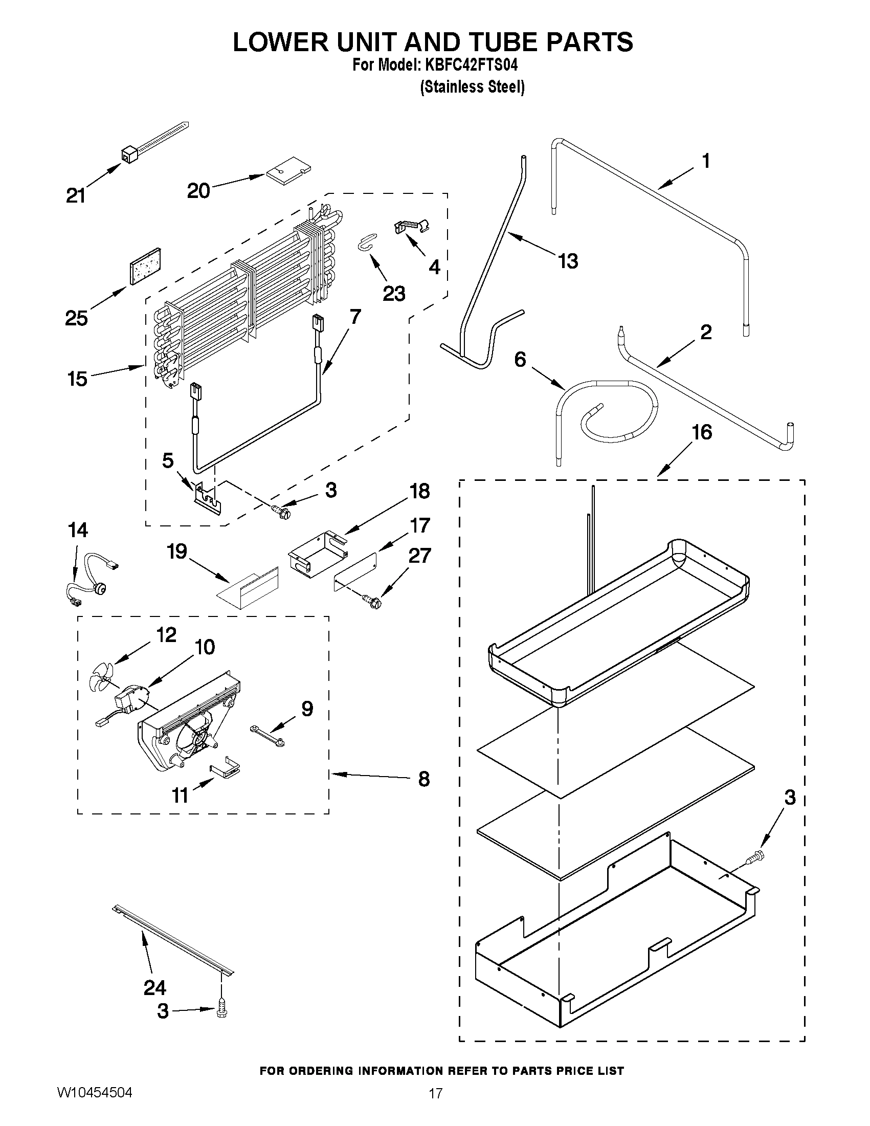 10 - LOWER UNIT AND TUBE PARTS