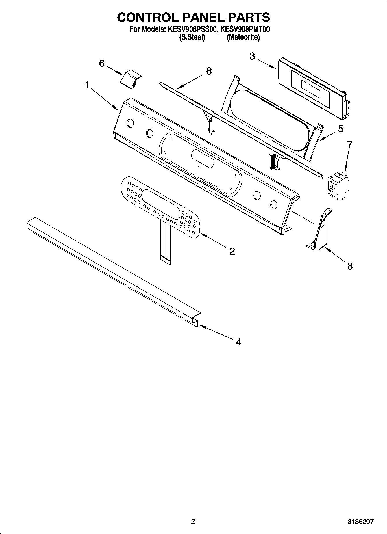 02 - CONTROL PANEL PARTS