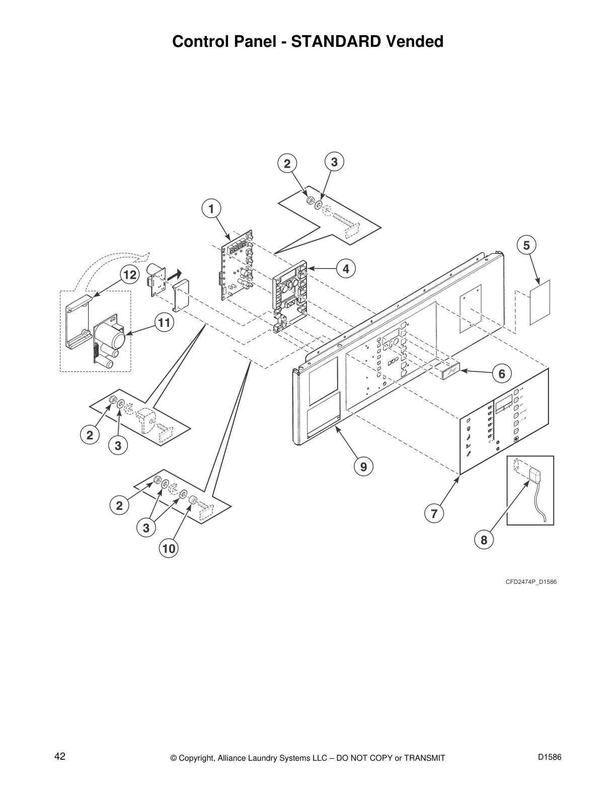 Control Panel - STANDARD Vended