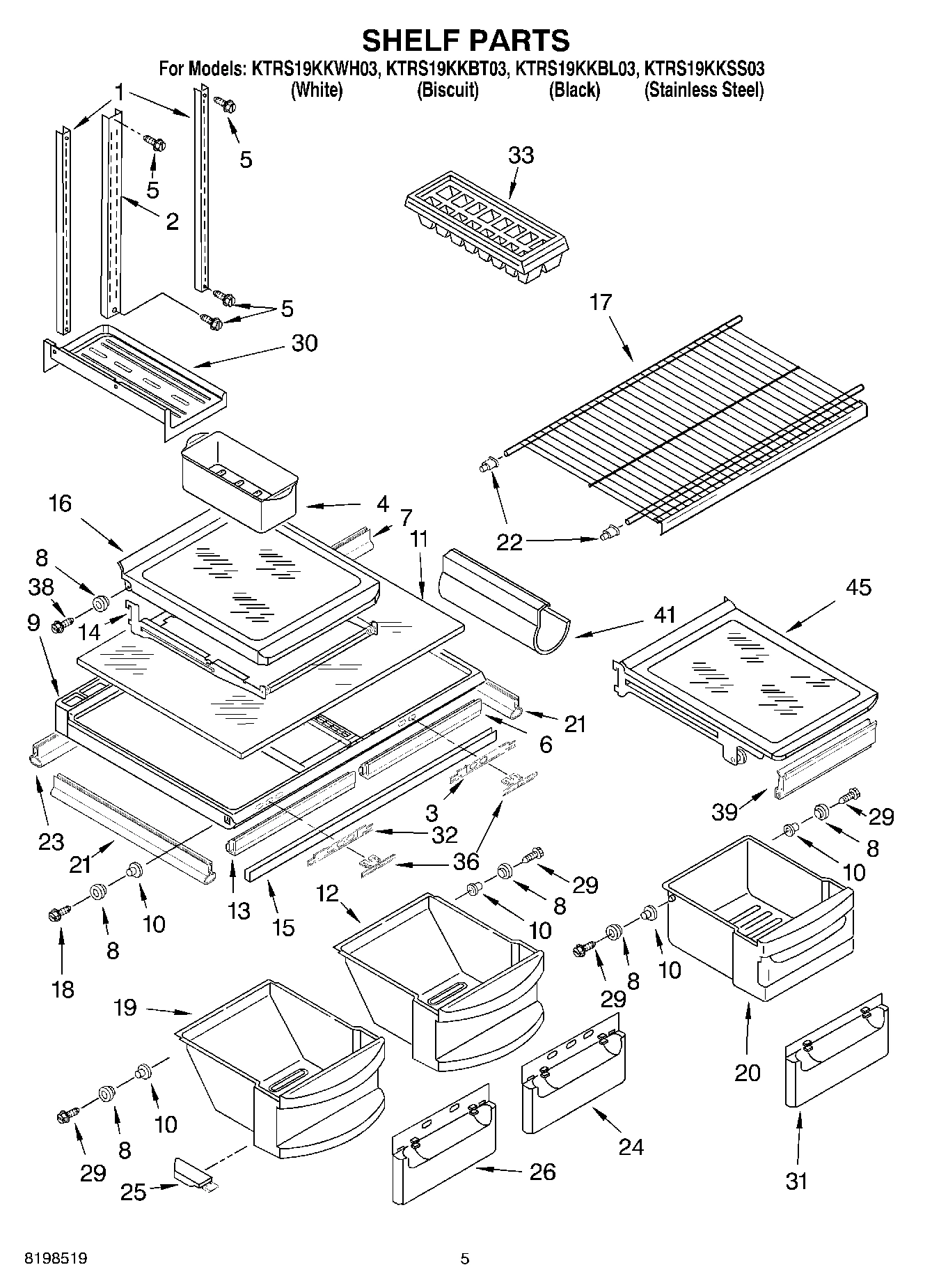 03 - SHELF PARTS